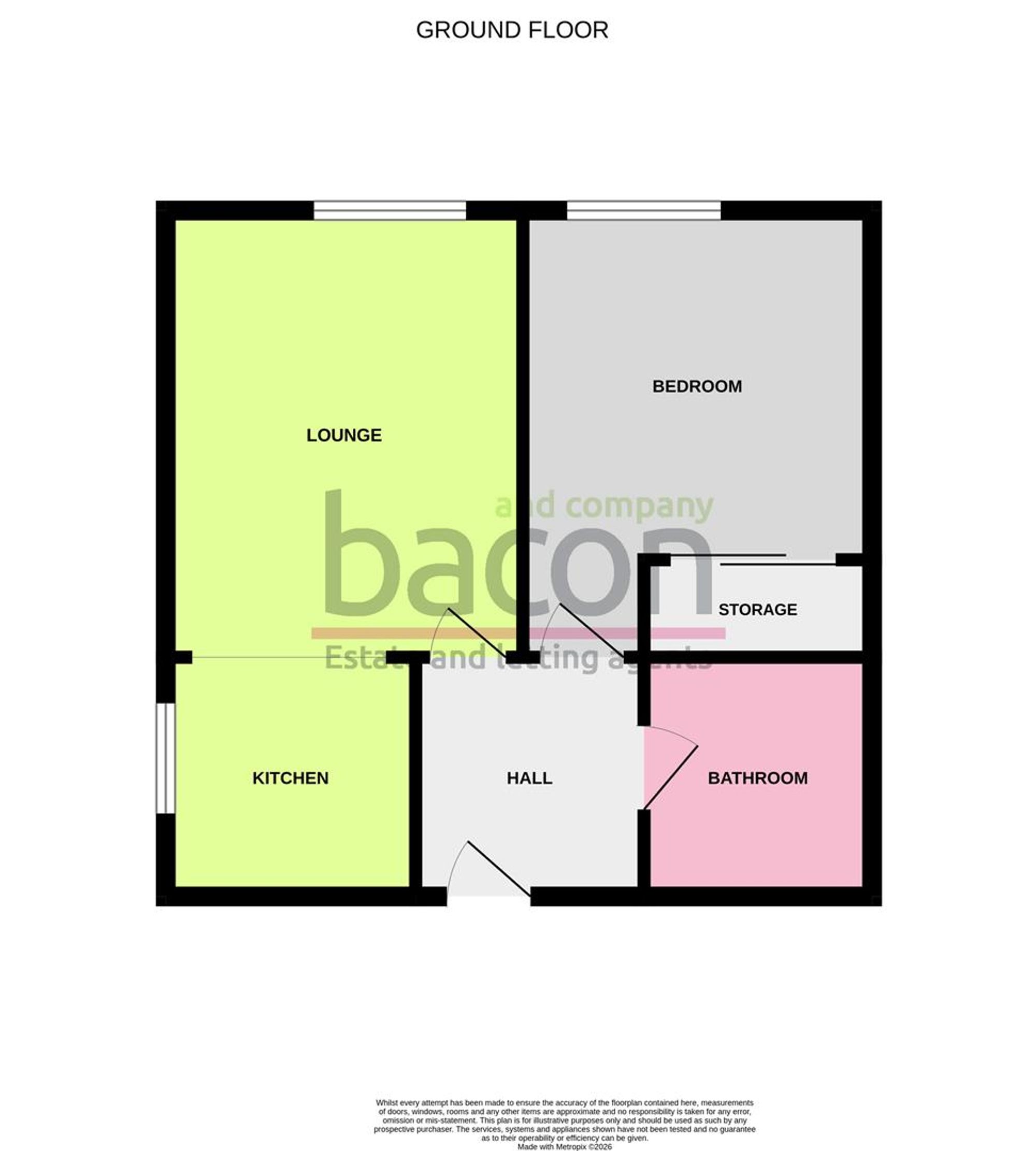 Floor Plan | Apartment | 19 Carlyle House Bridge Road, Worthing, BN14 7BS | Sold - Subject to Contract