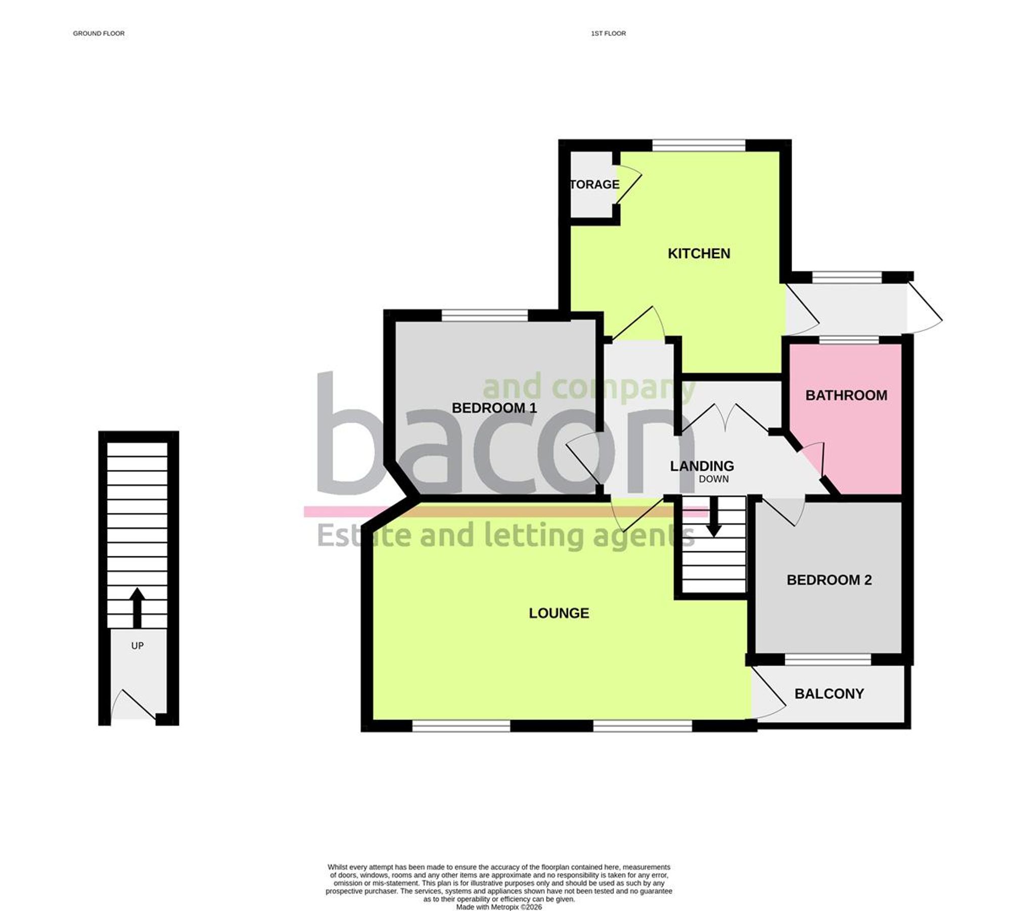 Floor Plan | Apartment | 29 Centrecourt Road, Worthing, BN14 7AQ | For Sale