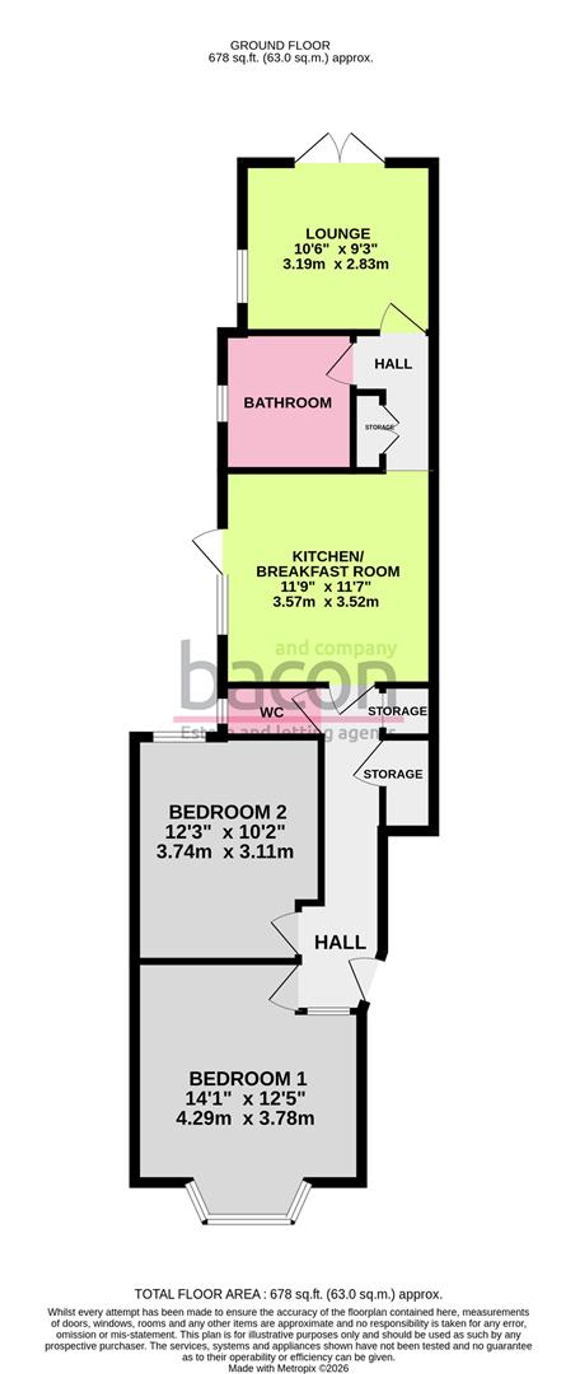 Floor Plan | Other | 4 Canterbury Road, Worthing, BN13 1AE | Sold - Subject to Contract