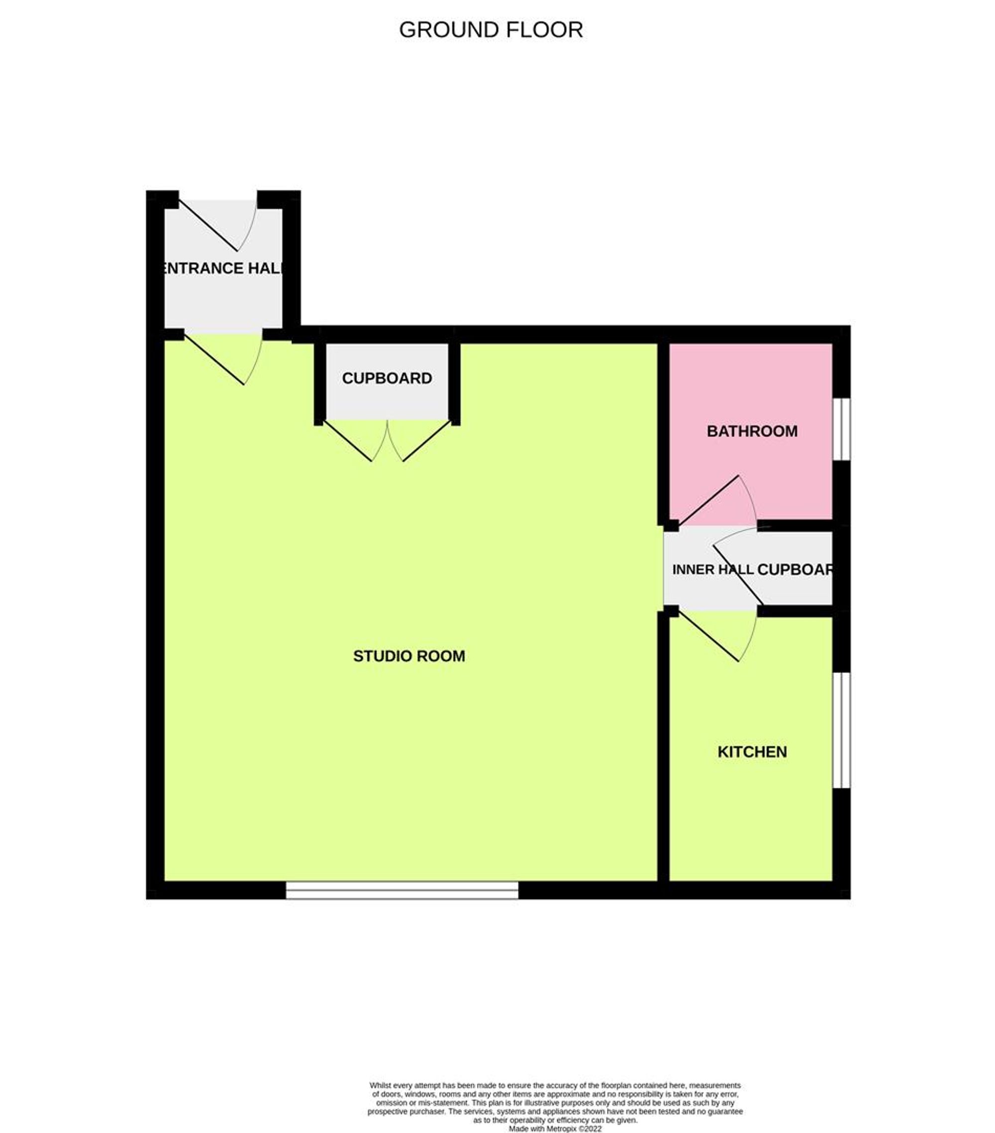 Floor Plan | Apartment | Flat 7, Chesswood Court Chesswood Road, Worthing, BN11 2AH | Sold - Subject to Contract