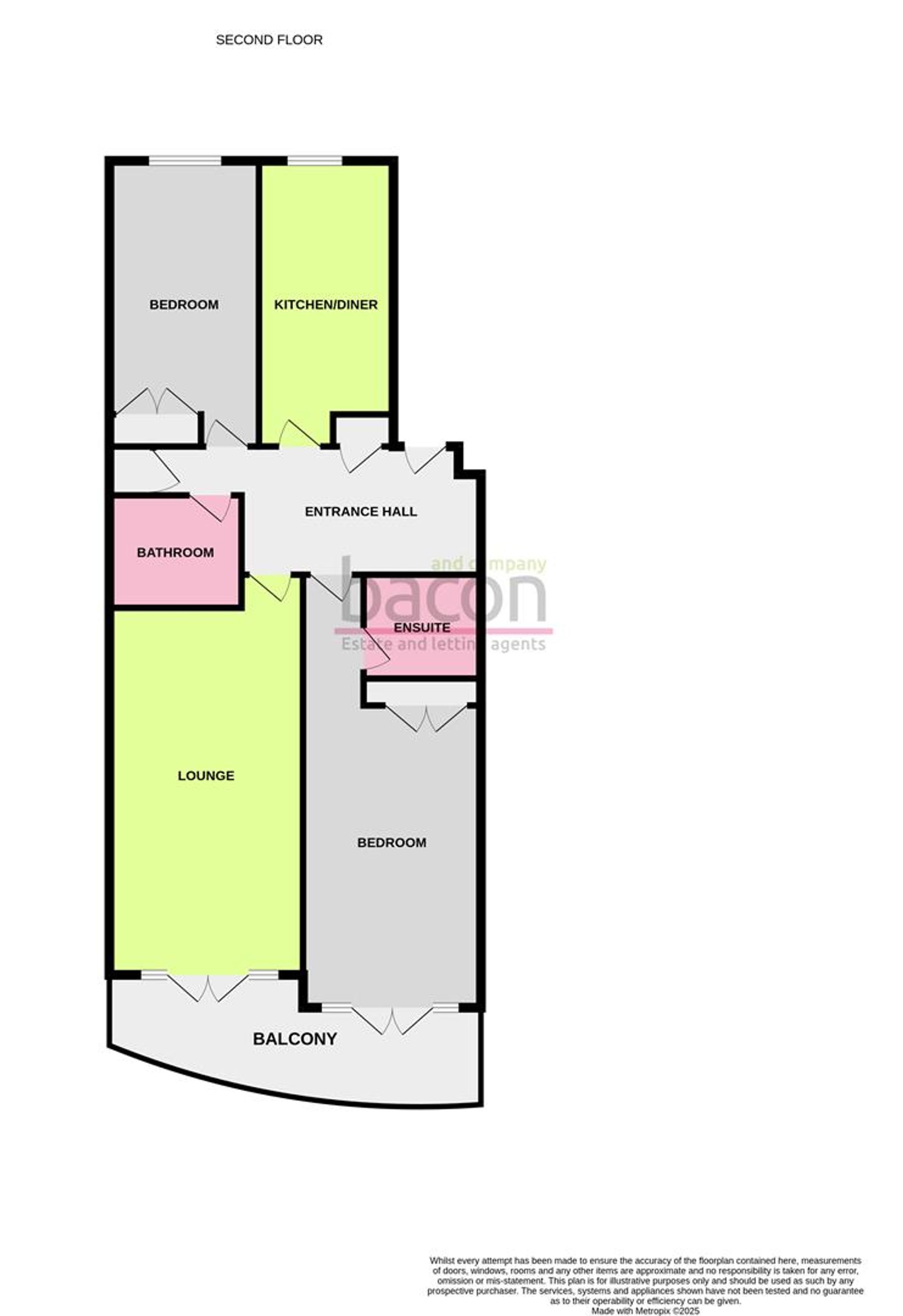 Floor Plan | Apartment | 12 Roberts Marine Mansions West Parade, Worthing, BN11 5EB | Sold - Subject to Contract