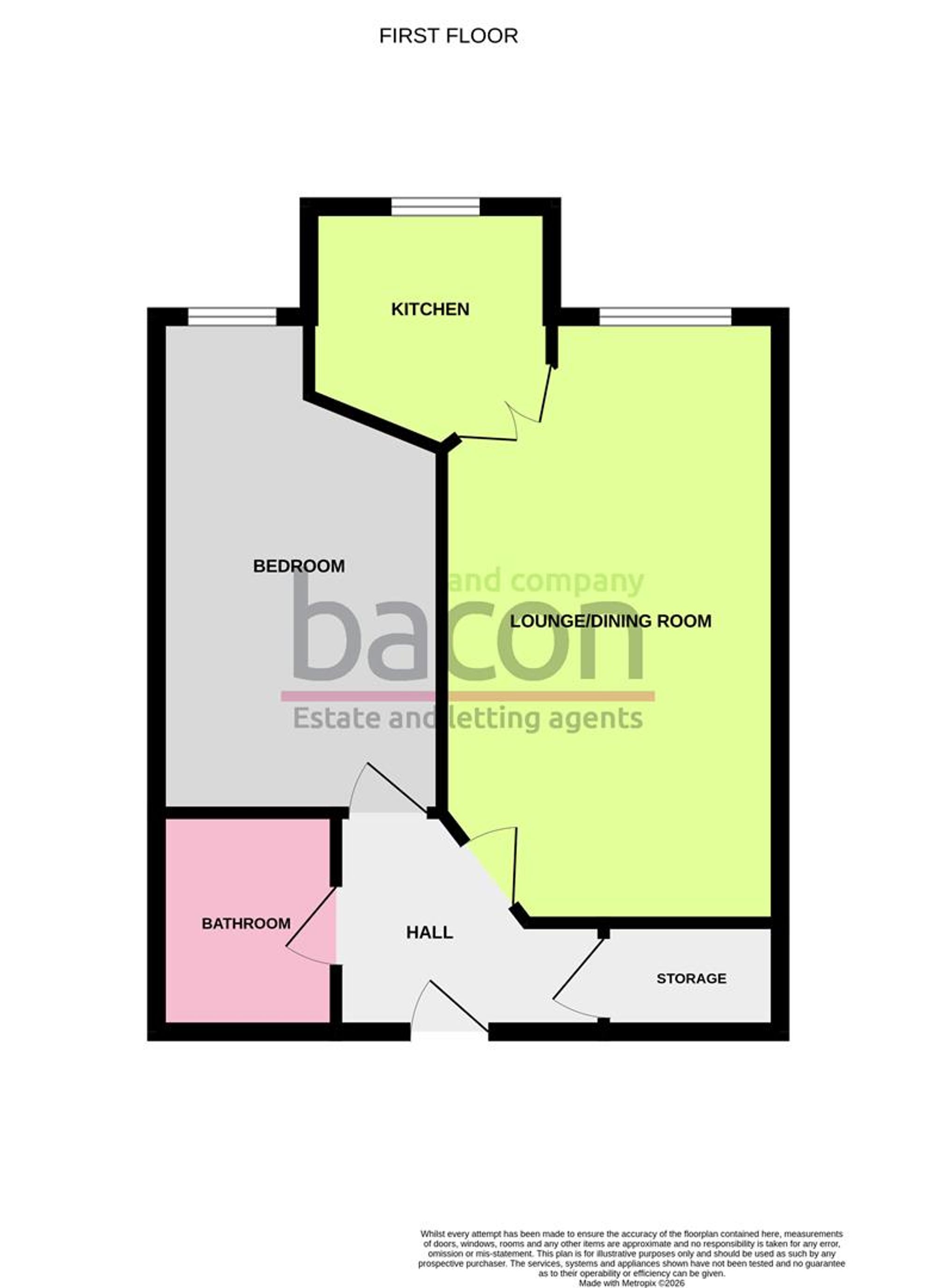 Floor Plan | Other | Flat 30, Highfield Court, 75 Penfold Road, Worthing, BN14 8PE | For Sale