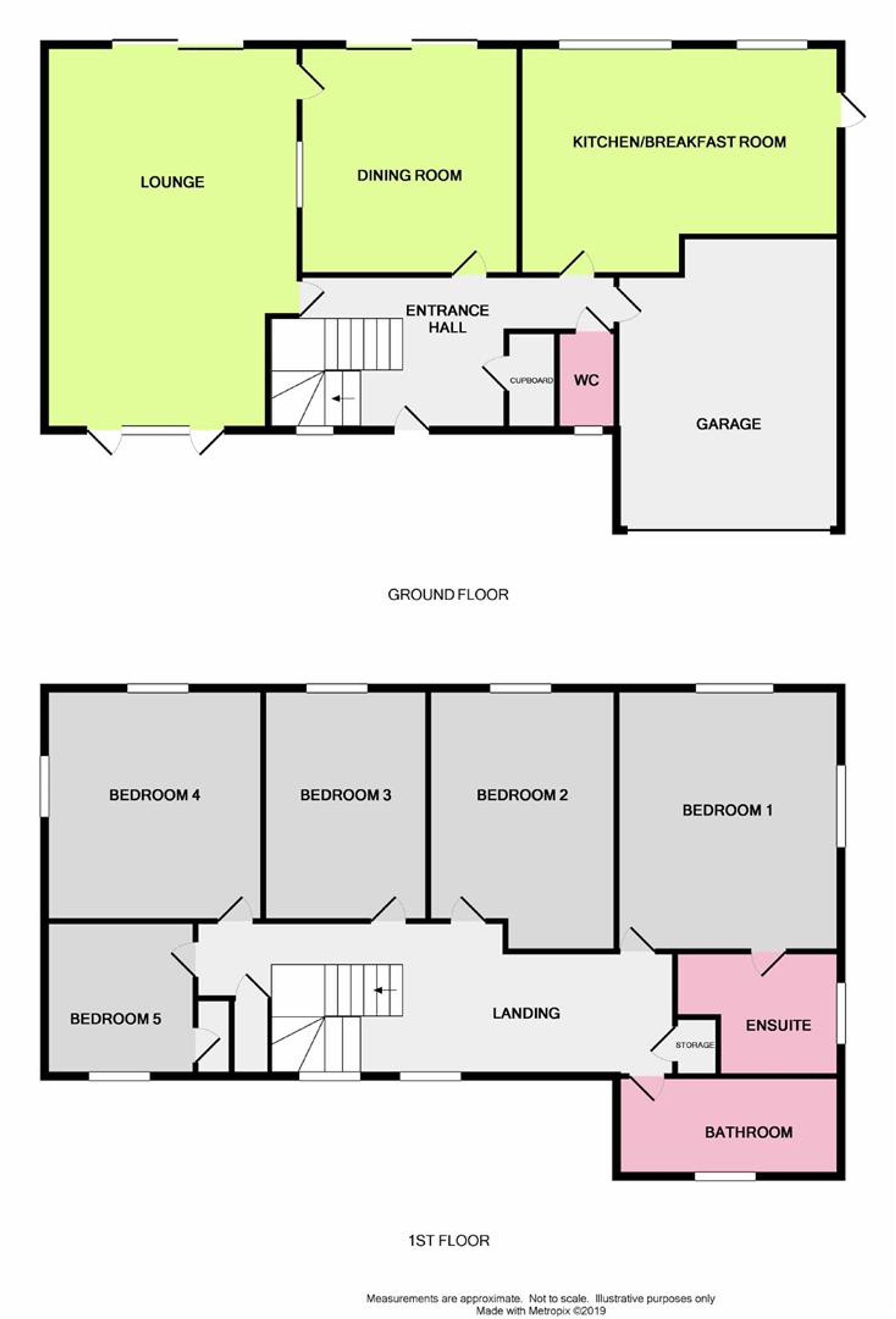 Floor Plan | House | 25 Longlands, Worthing, BN14 9NW | Sold - Subject to Contract