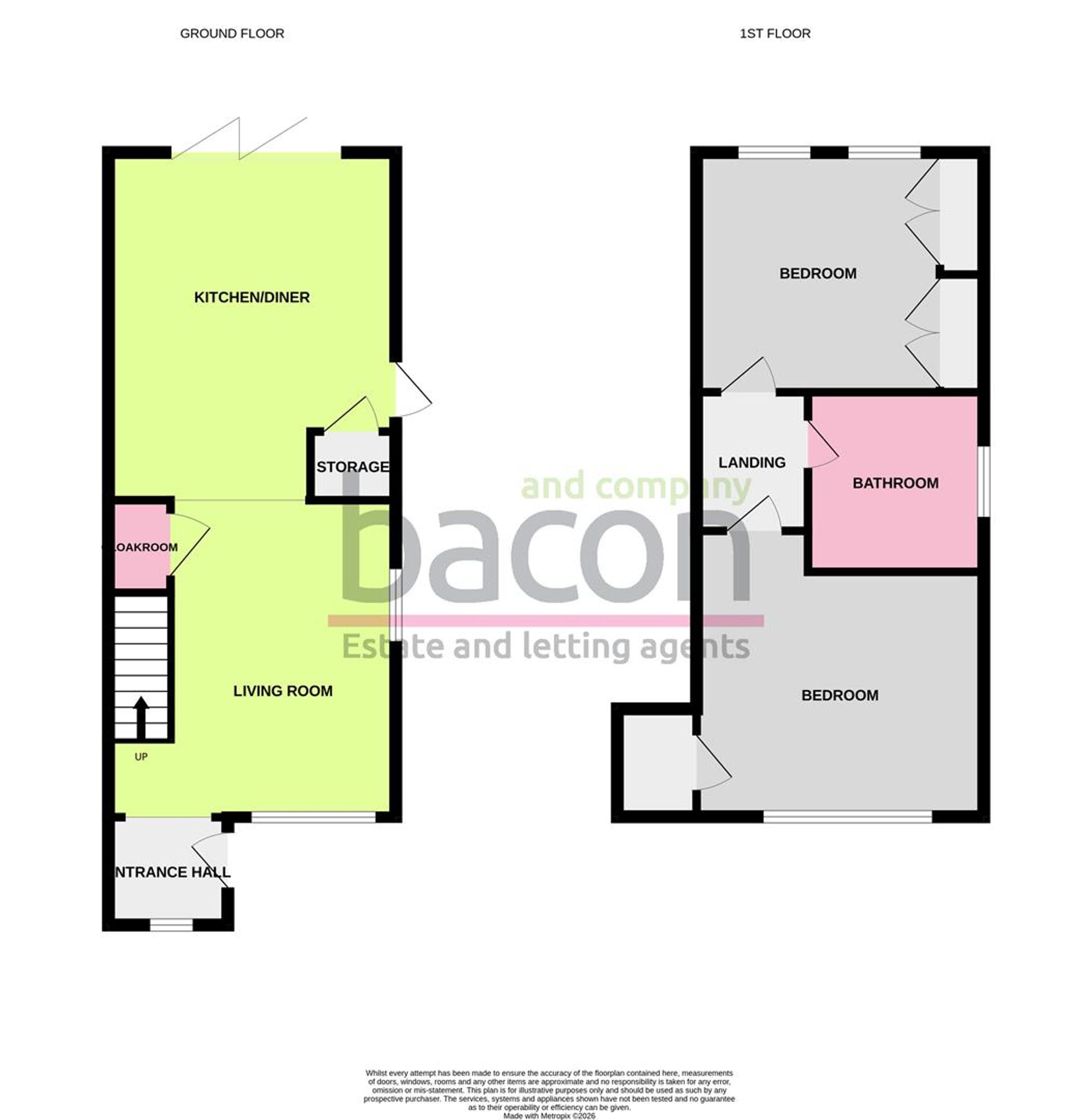 Floor Plan | House | 2a Montreal Way, Worthing, BN13 2RY | Sold - Subject to Contract