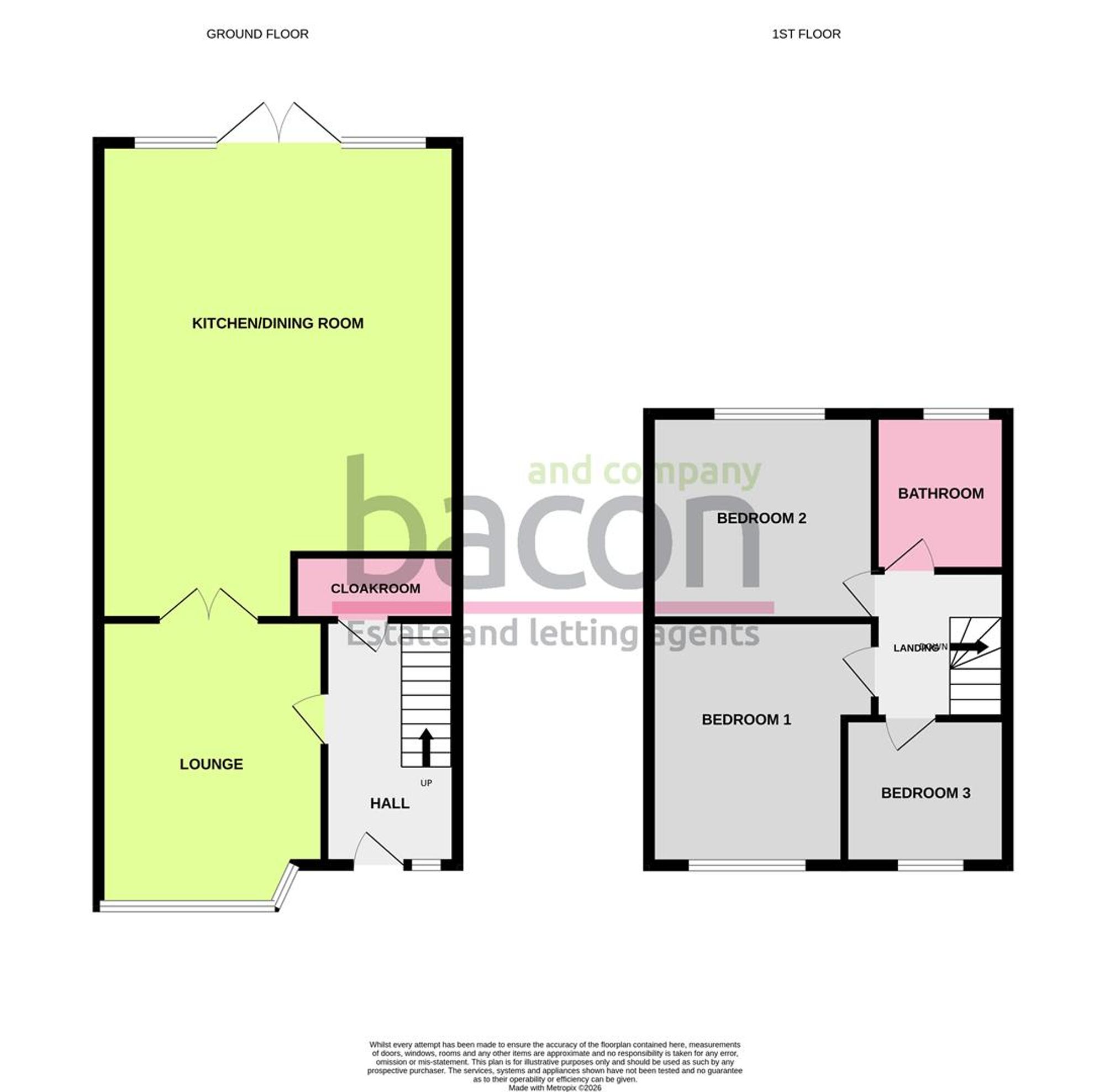 Floor Plan | House | 37 Goldsmith Road, Worthing, BN14 8ES | For Sale