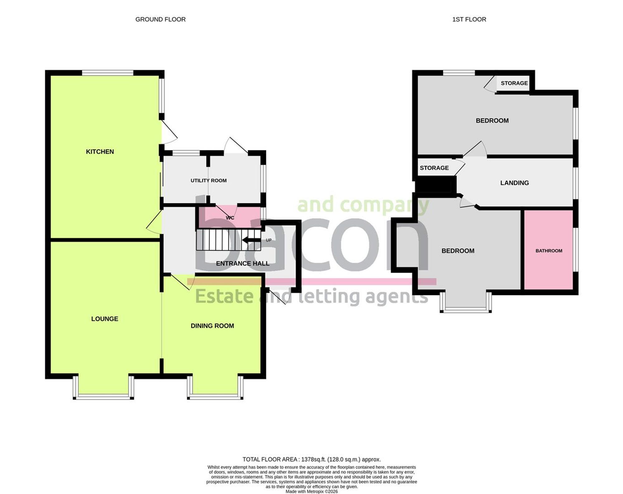 Floor Plan | House | 20 St. Wilfreds Road, Worthing, BN14 8BA | Sold - Subject to Contract