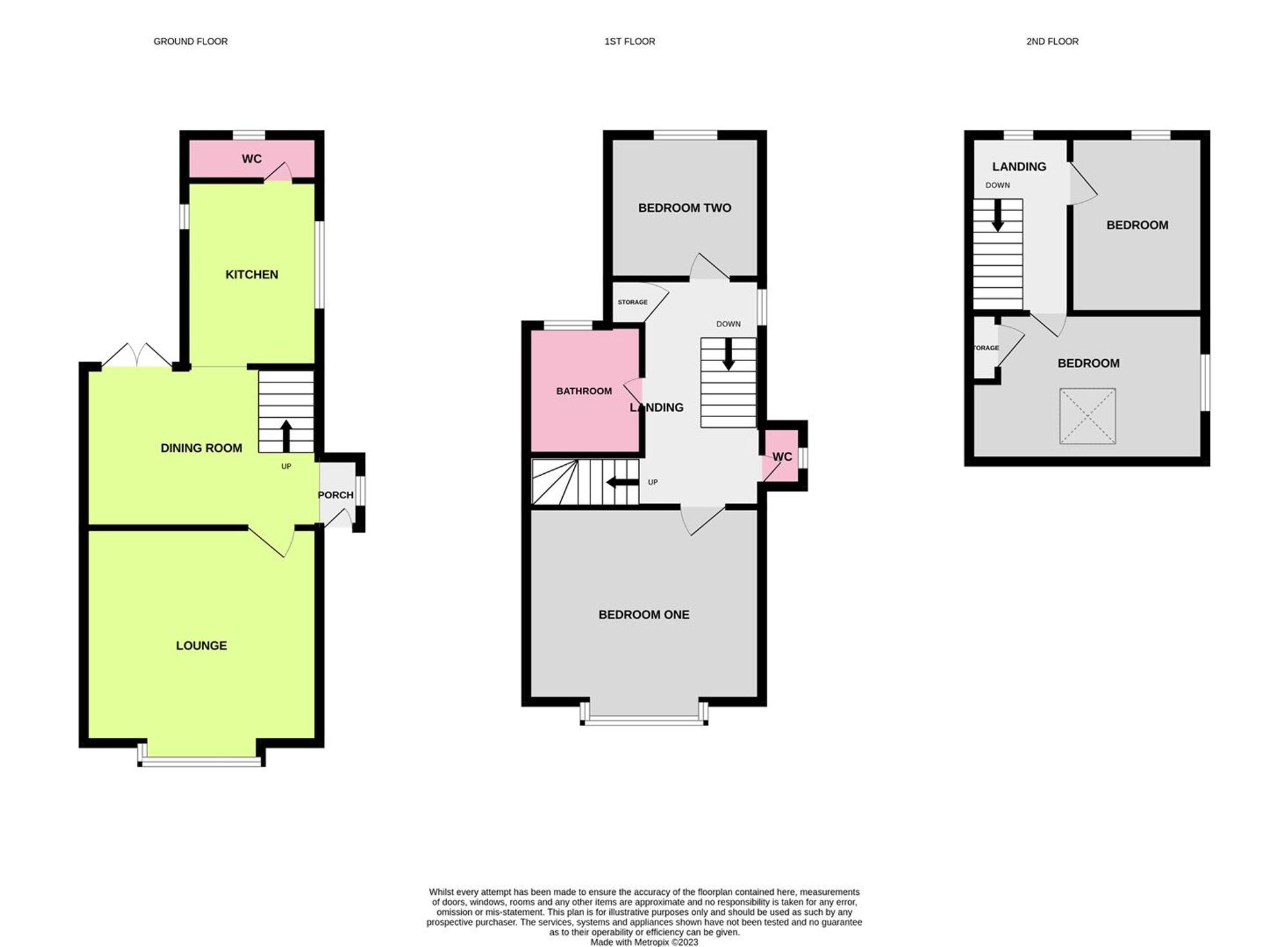 Floor Plan | House | 40 Penfold Road, Worthing, BN14 8PH | Sold - Subject to Contract