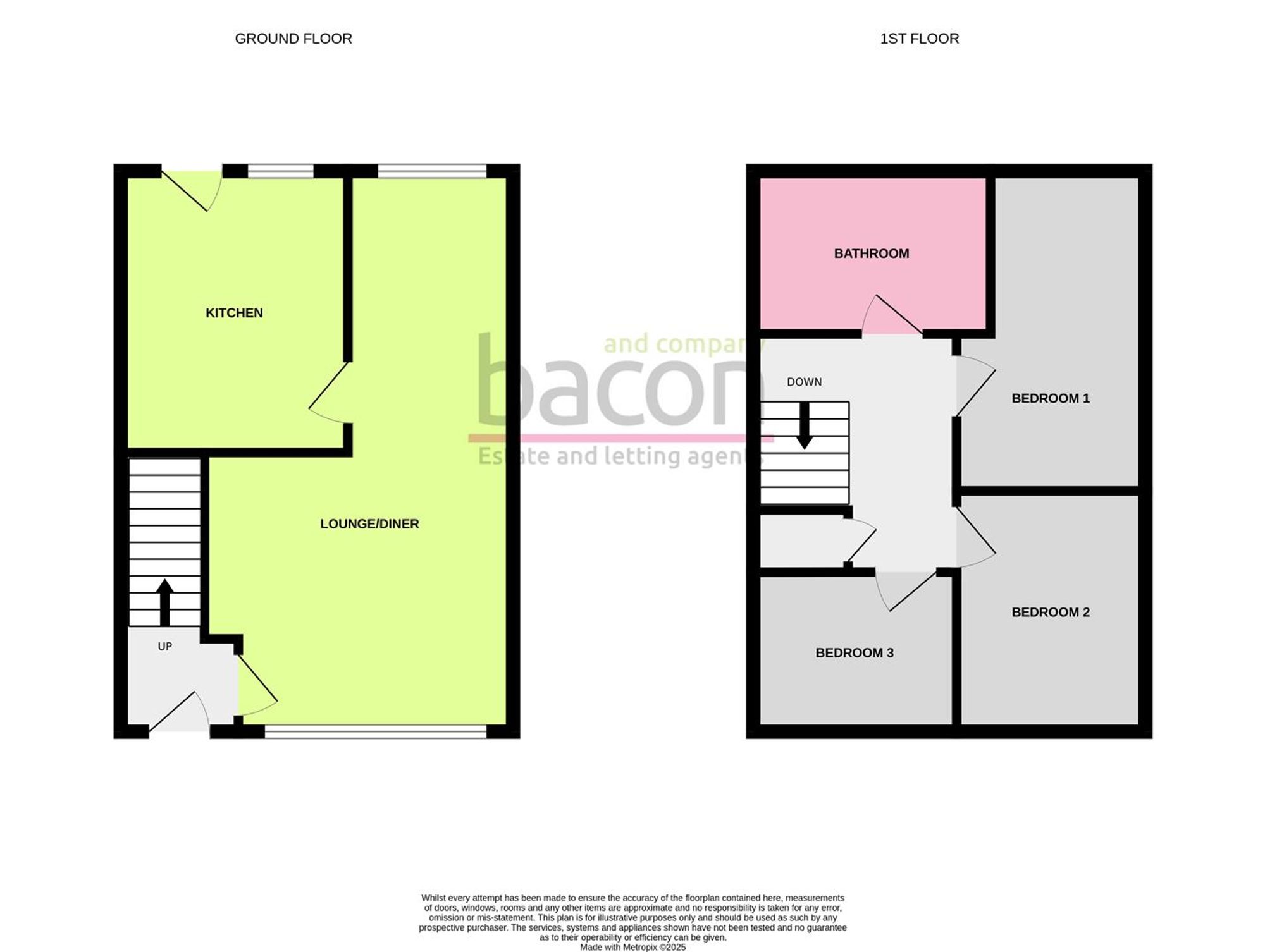 Floor Plan | House | 26 Walton Close, Worthing, BN13 2BJ | Sold - Subject to Contract