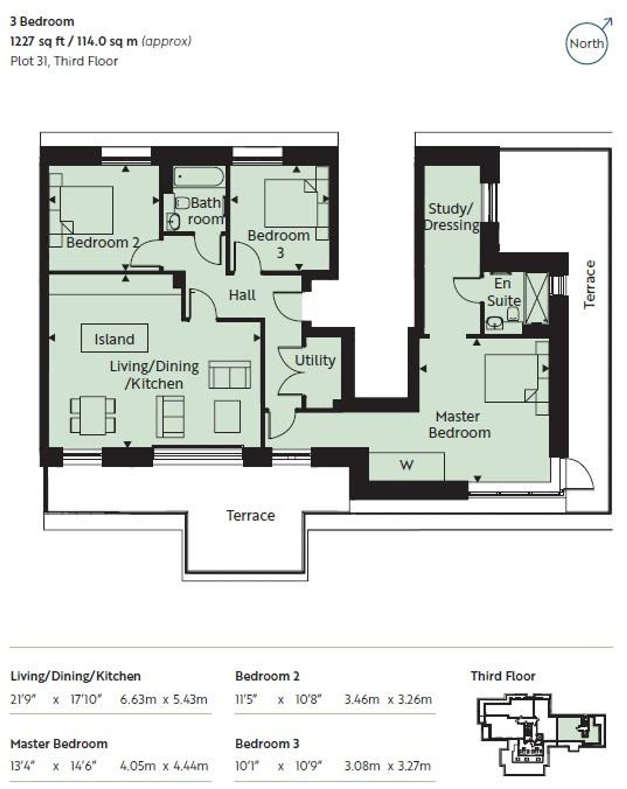 Floor Plan | Other | Flat 31, Lindfield Place, 22 Lyndhurst Road, Worthing, BN11 2DF | For Sale