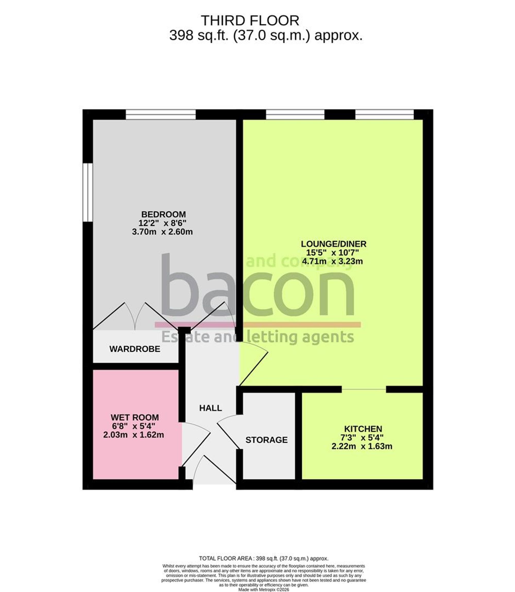 Floor Plan | Other | Flat 39, Homesteyne House 11-13 Broadwater Road, Worthing, BN14 8AJ | For Sale