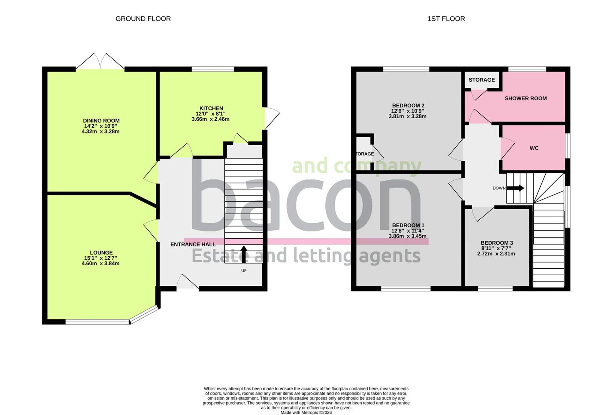 Floor Plan | House | 43 Sheridan Road, Worthing, BN14 8EU | Sold - Subject to Contract