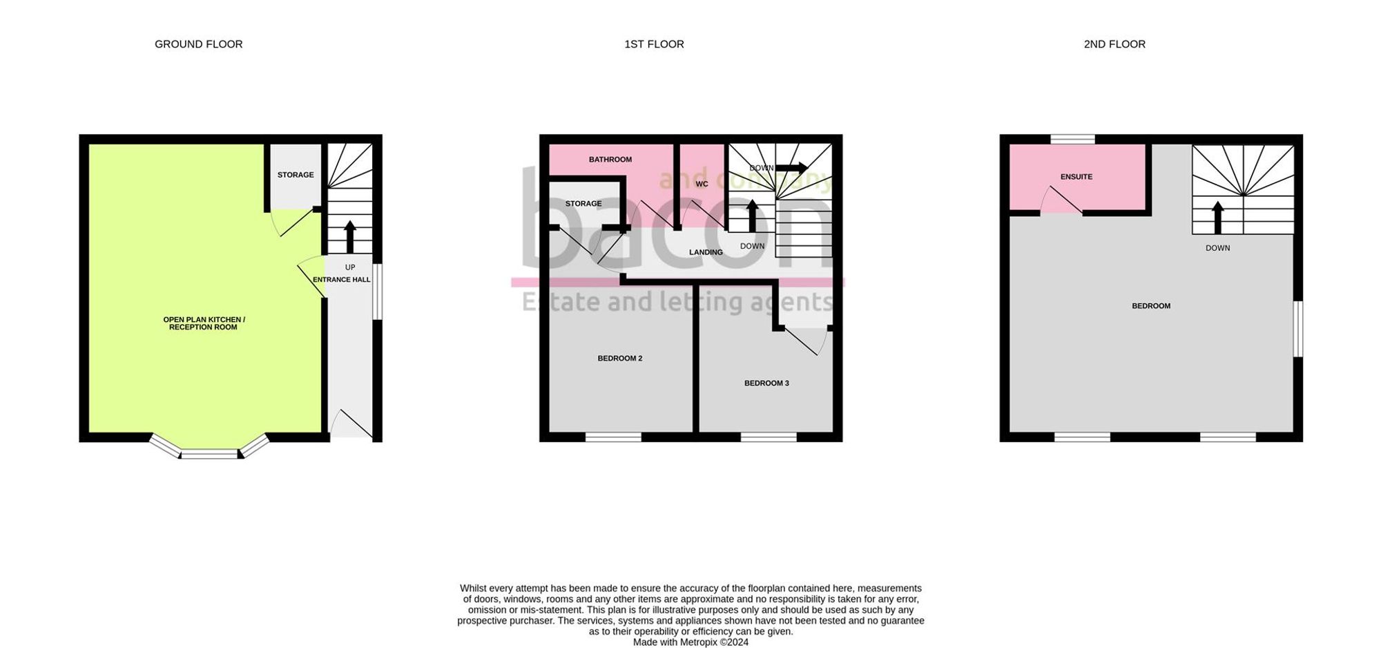 Floor Plan | House | 15 Bedford Row, Worthing, BN11 3DR | To Let