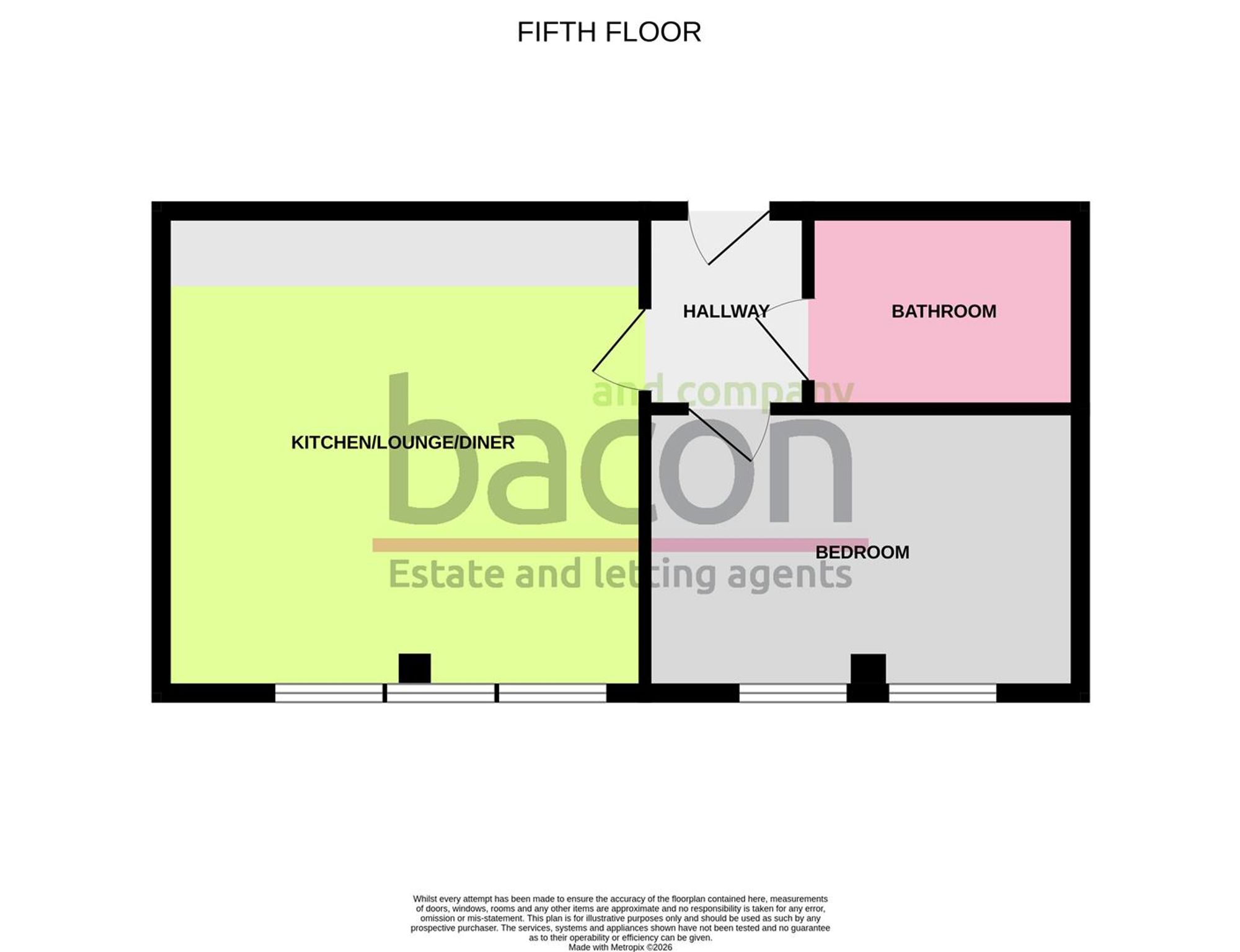 Floor Plan | Apartment | 57 Westmoreland House, 27 Strand Parade, Worthing, BN12 6FQ | For Sale