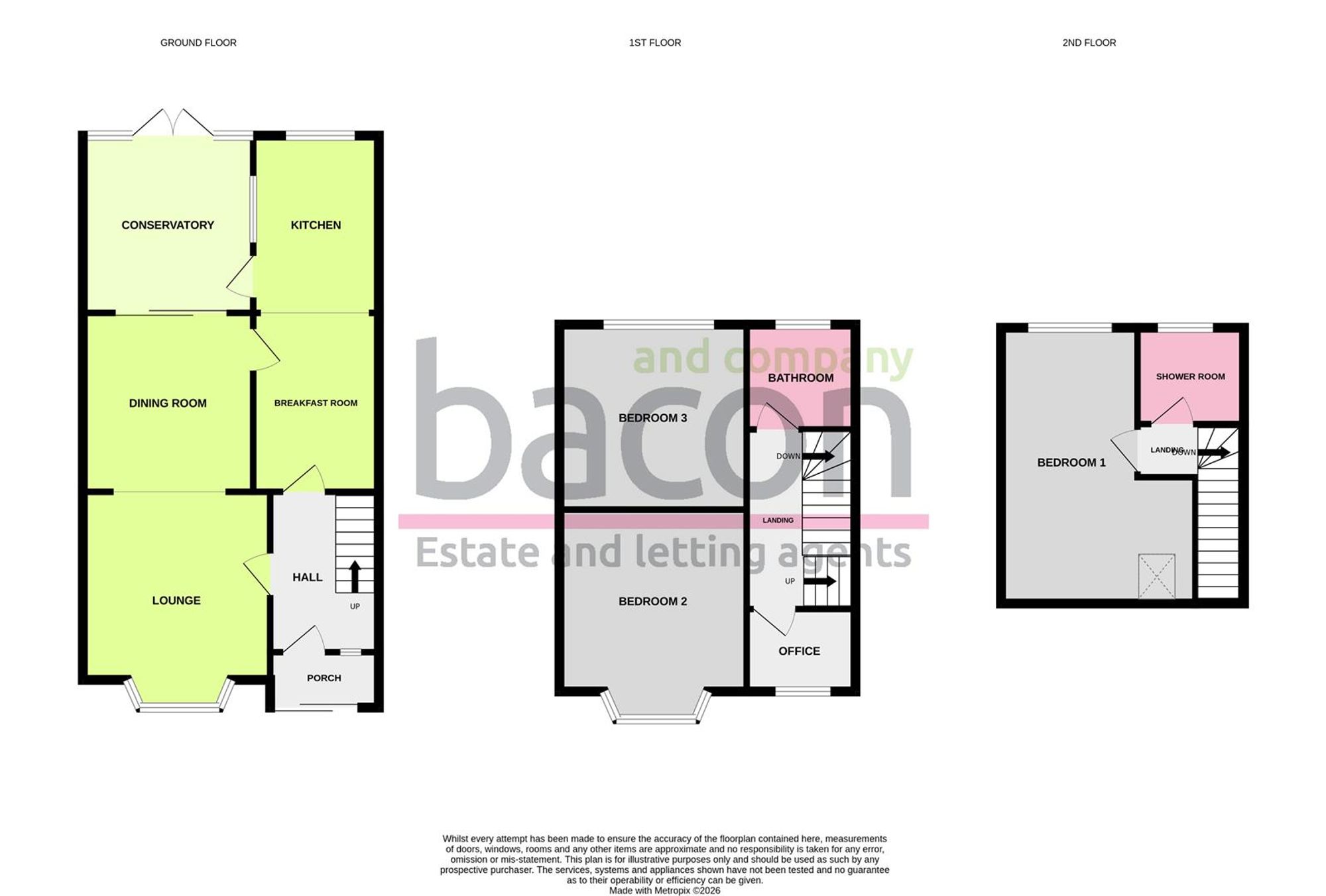Floor Plan | House | 91 Downlands Avenue, Worthing, BN14 9HF | For Sale