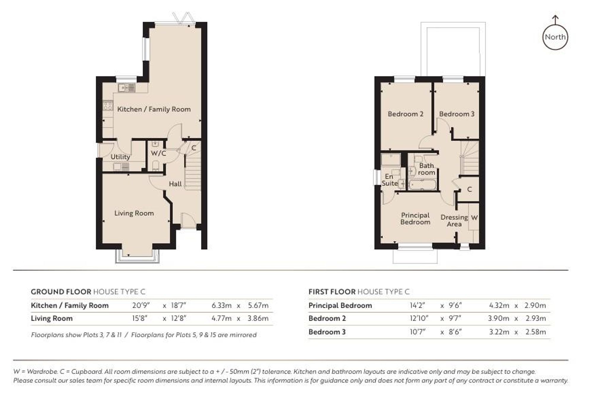 Floor Plan | House | 9 Eyebright Lane, Angmering, BN16 4AW | For Sale