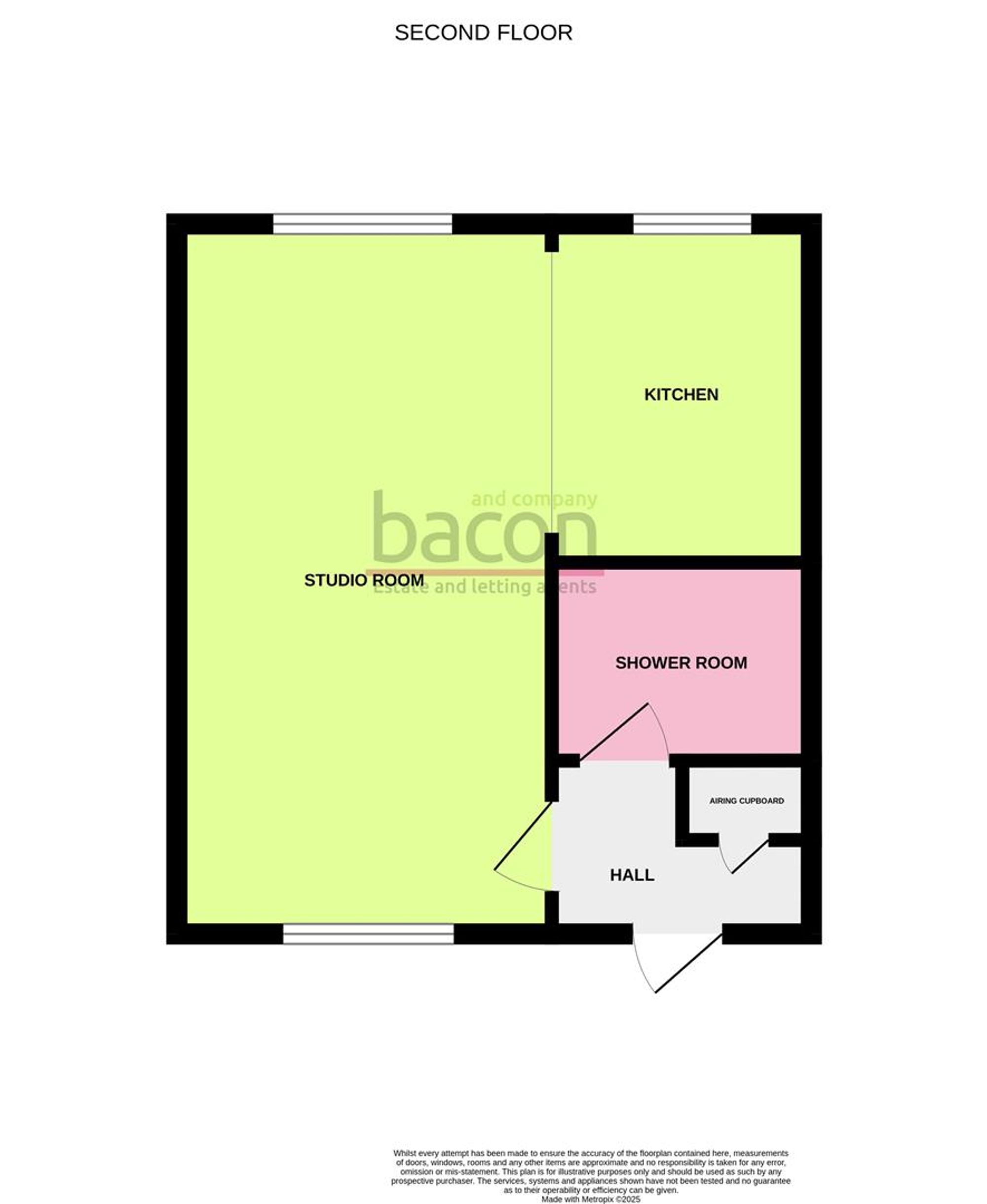 Floor Plan | Flat | Flat 8, Hazelwood Lodge, 85 Penhill Road, Lancing, BN15 8HB | Sold - Subject to Contract