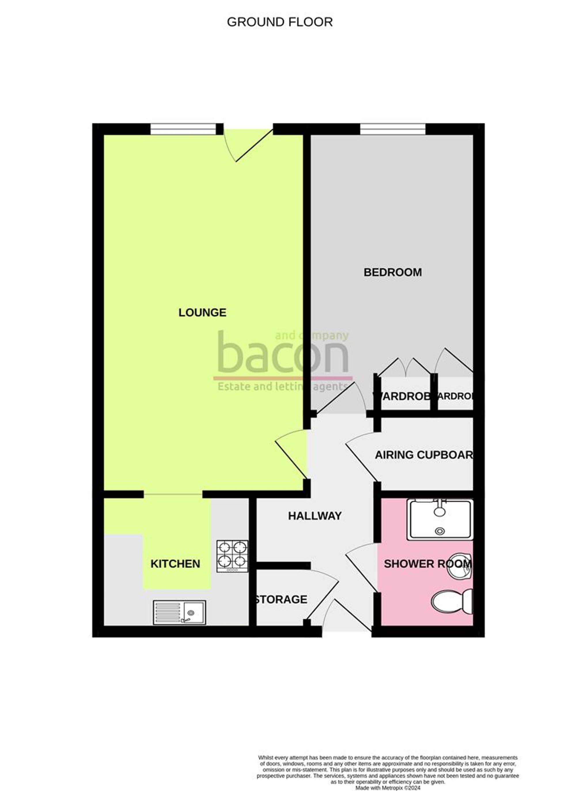 Floor Plan | Other | Flat 18, Penrith Court Broadwater Street East, Worthing, BN14 9AN | For Sale