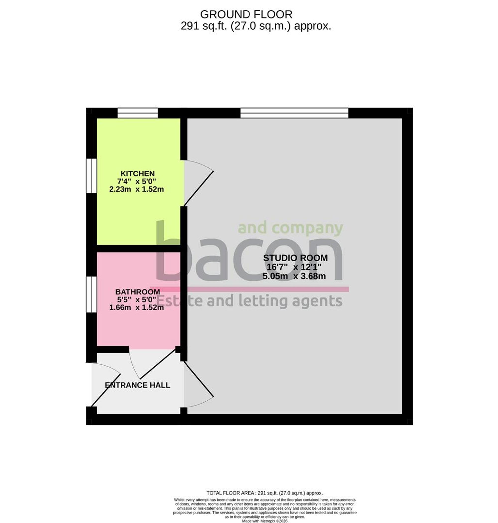 Floor Plan | Other | 82b Meadow Road, Worthing, BN11 2SH | Sold - Subject to Contract