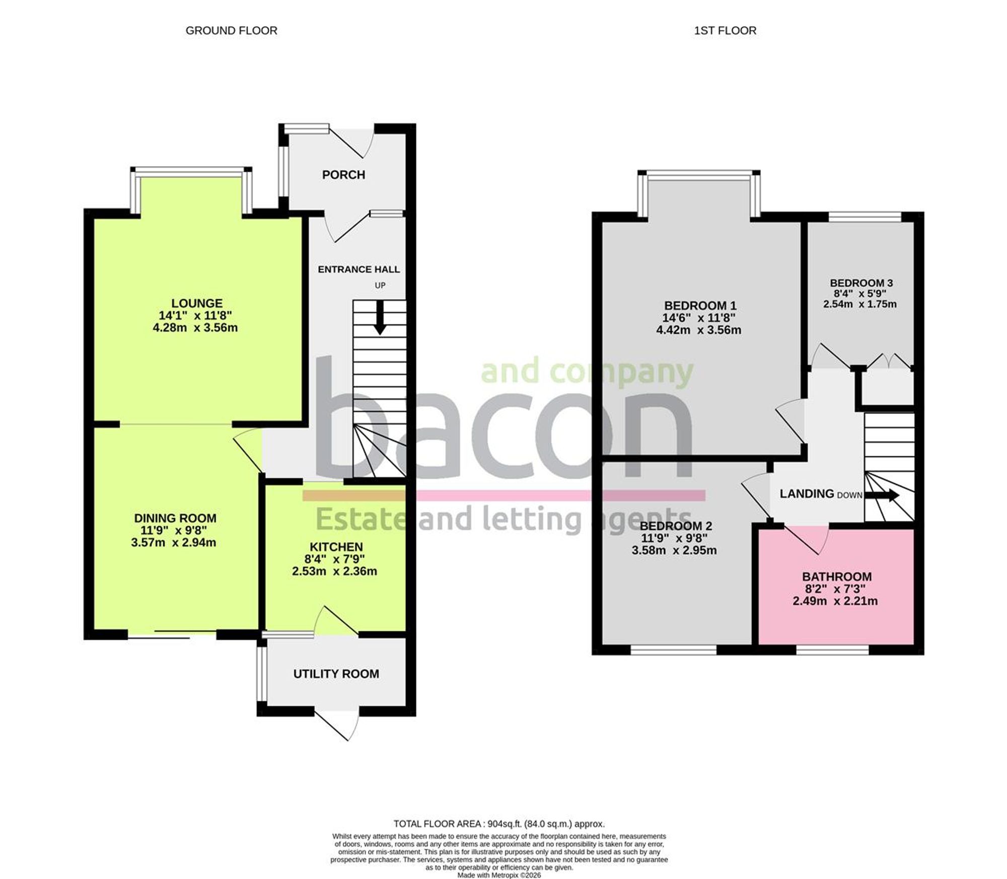 Floor Plan | House | 29 Meadow Road, Worthing, BN11 2RH | For Sale