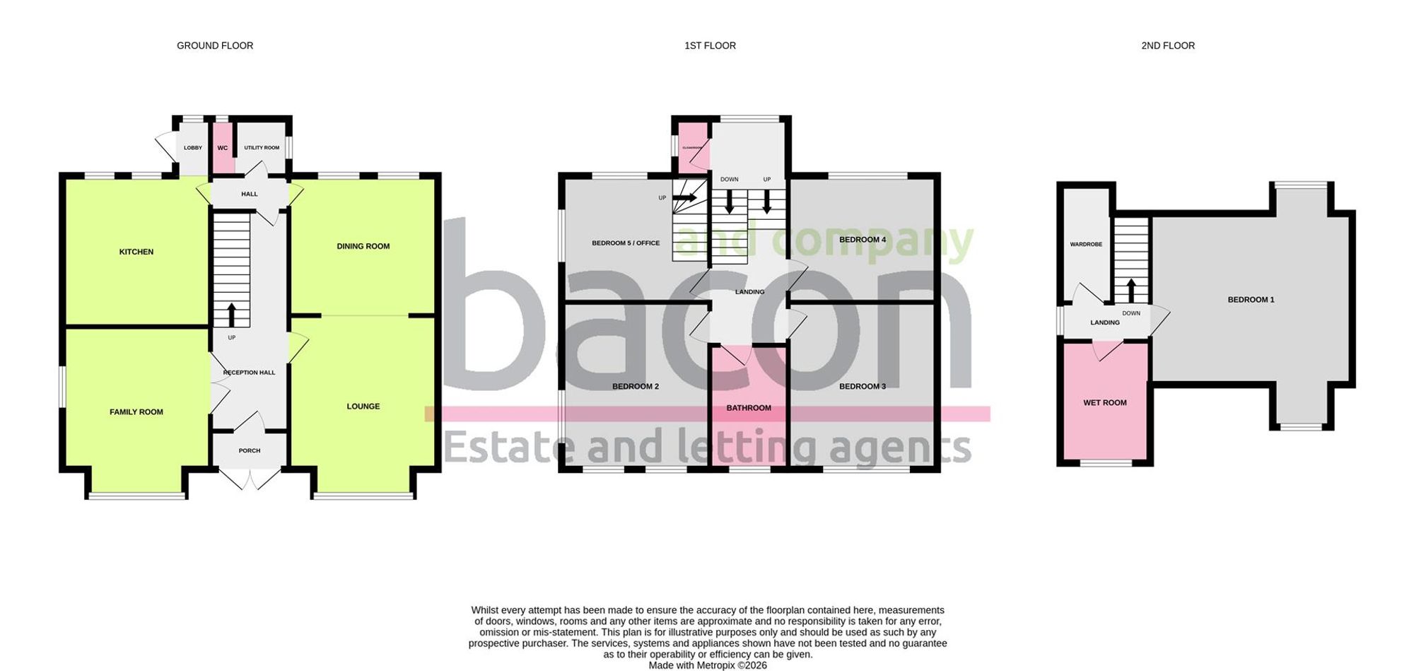 Floor Plan | House | 1 Cissbury Road, Worthing, BN14 9LD | Sold - Subject to Contract