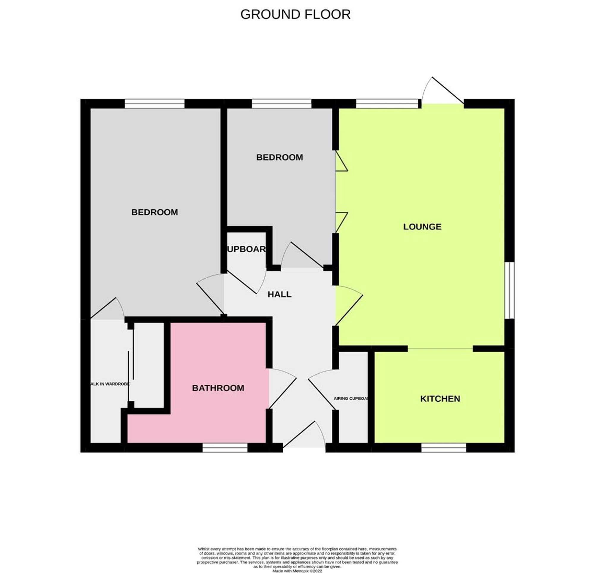 Floor Plan | Other | Flat 1, Oakland Court Goring Street, Goring-By-Sea, Worthing, BN12 5AR | For Sale