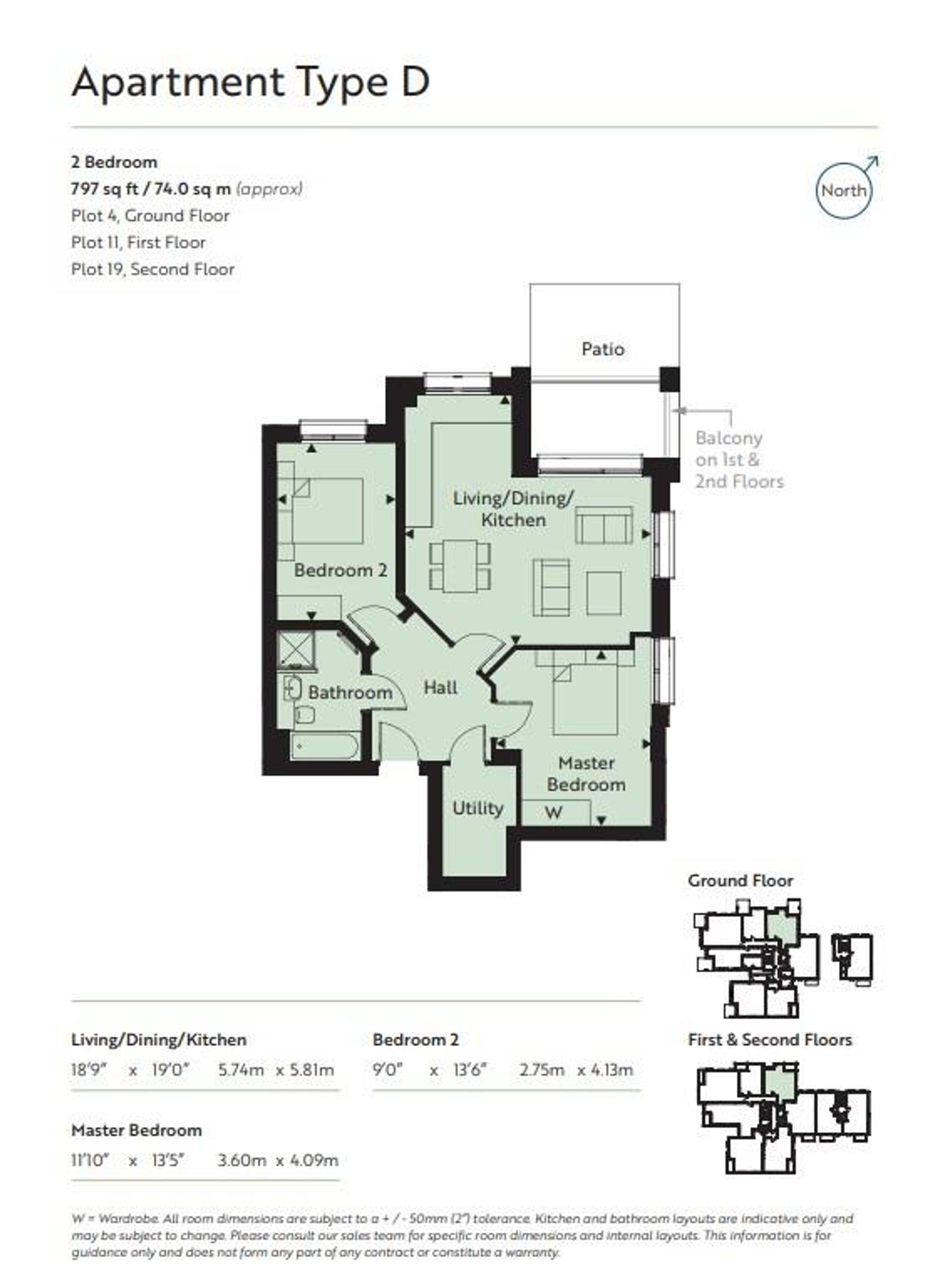Floor Plan | Other | Flat 19, Lindfield Place, 18 Farncombe Road, Worthing, BN11 2FQ | Sold - Subject to Contract