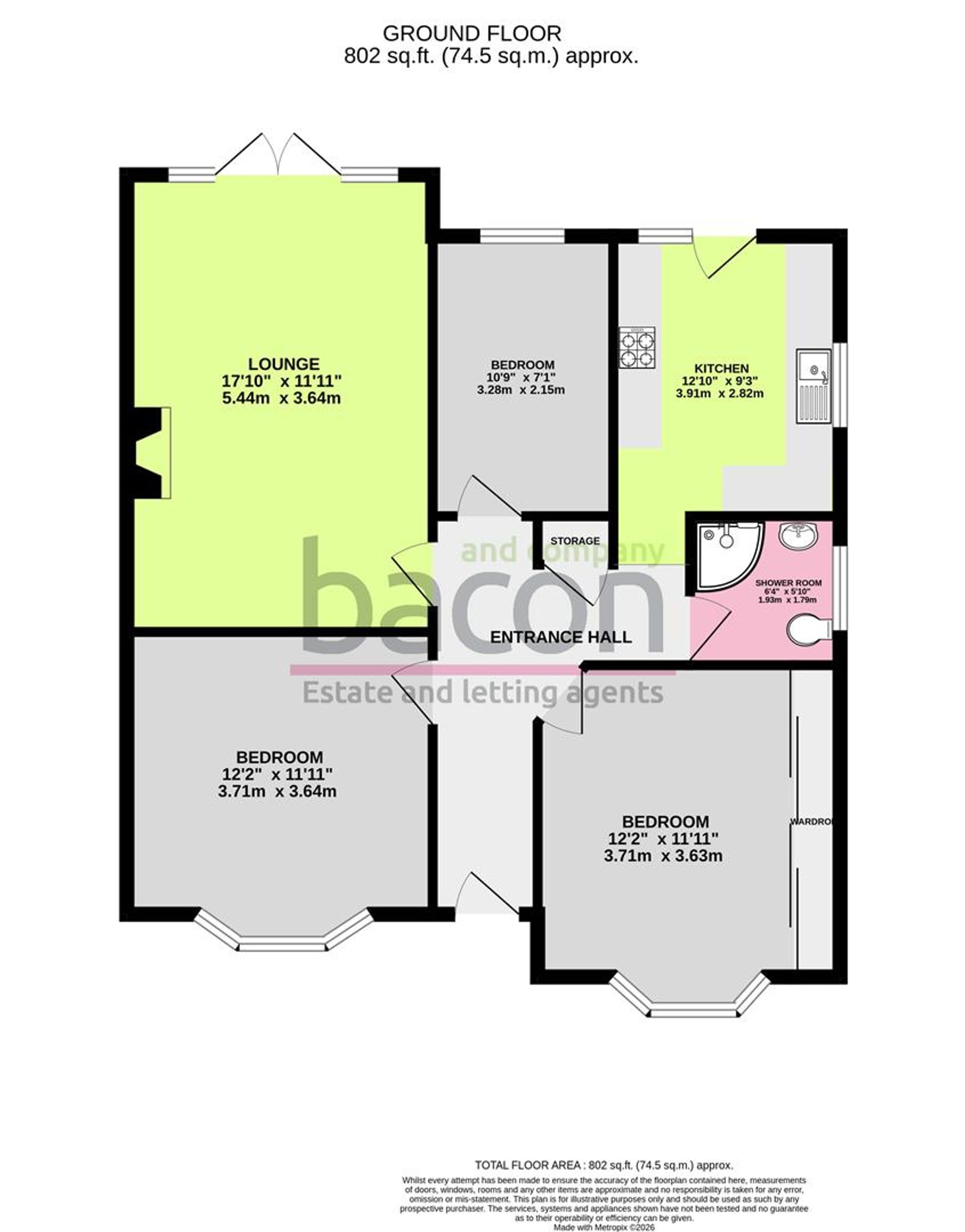 Floor Plan | House | 3 Saxony Road, Worthing, BN14 7AT | Sold - Subject to Contract