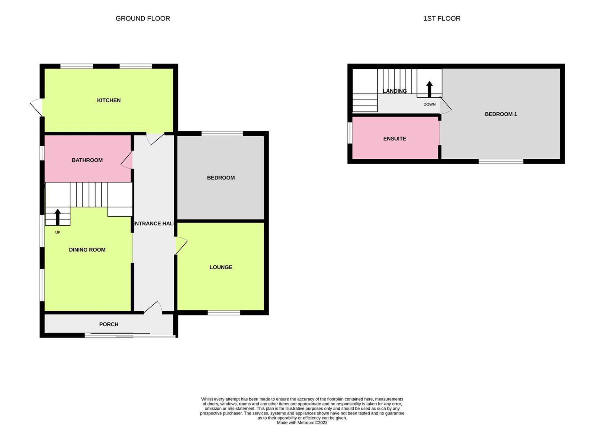 Floor Plan | House | 9 Lingfield Close, Worthing, BN13 2DZ | For Sale