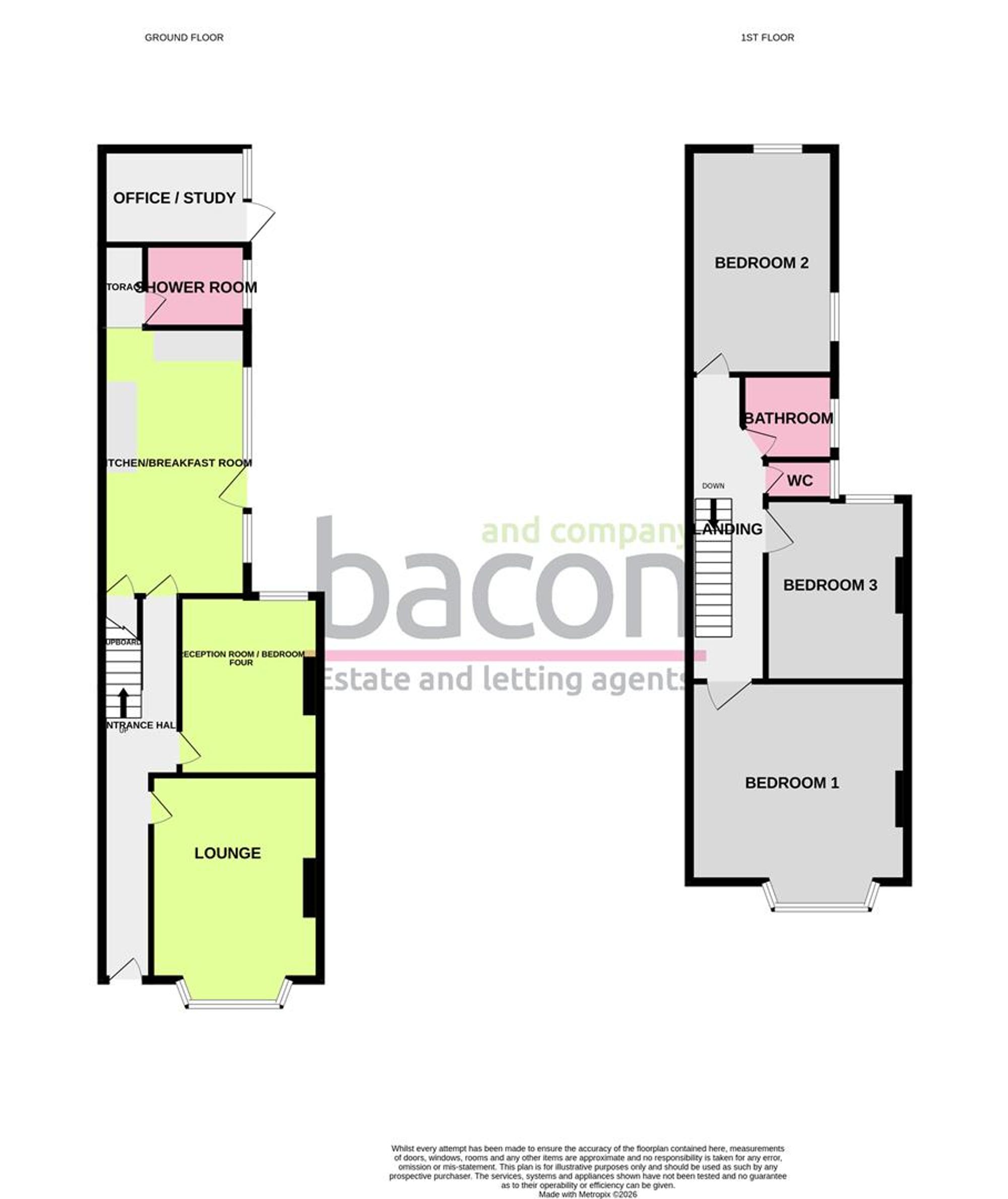 Floor Plan | House | 122 Tarring Road, Worthing, BN11 4HA | Sold - Subject to Contract