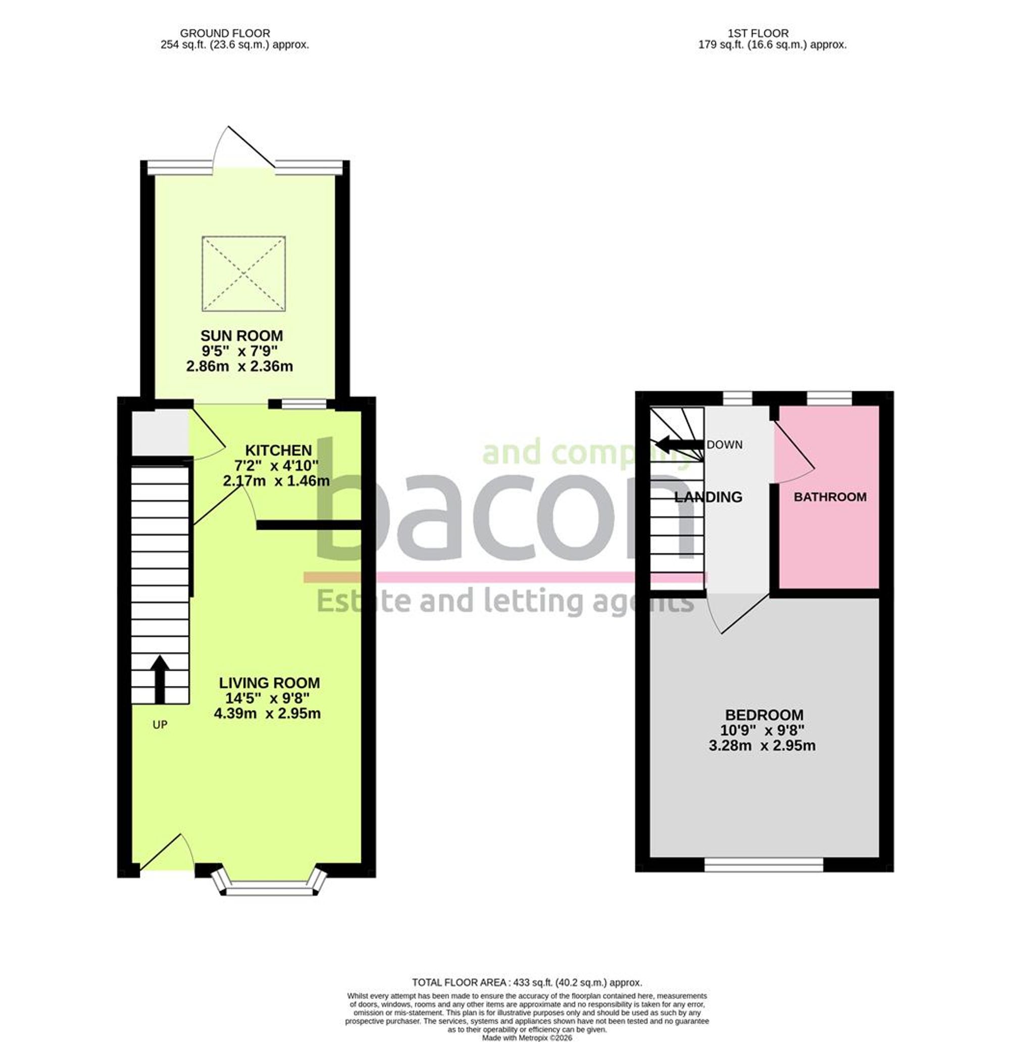Floor Plan | House | 54 Park Road, Worthing, BN11 2AS | For Sale