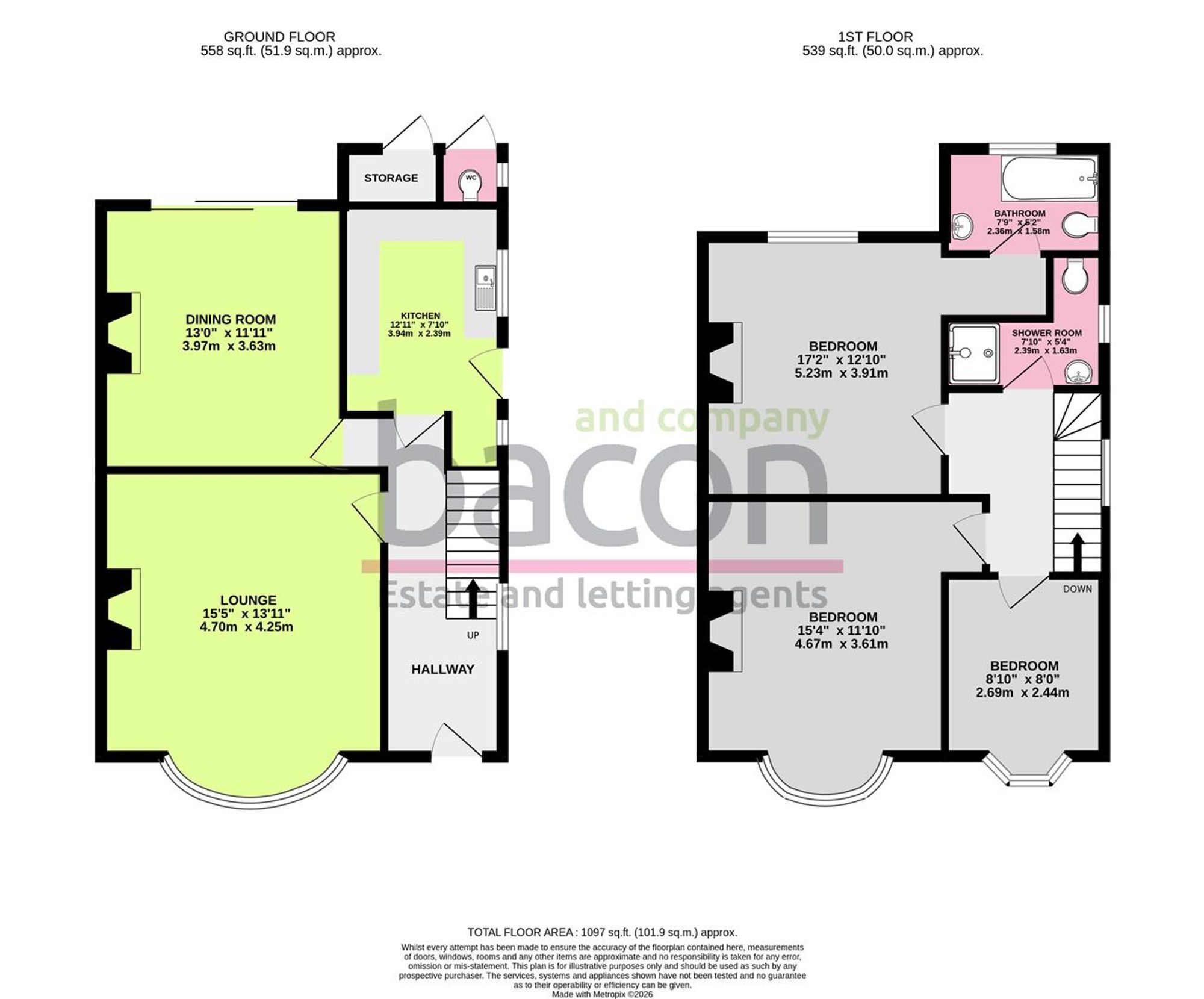 Floor Plan | House | 32 Ethelwulf Road, Worthing, BN14 7NF | For Sale
