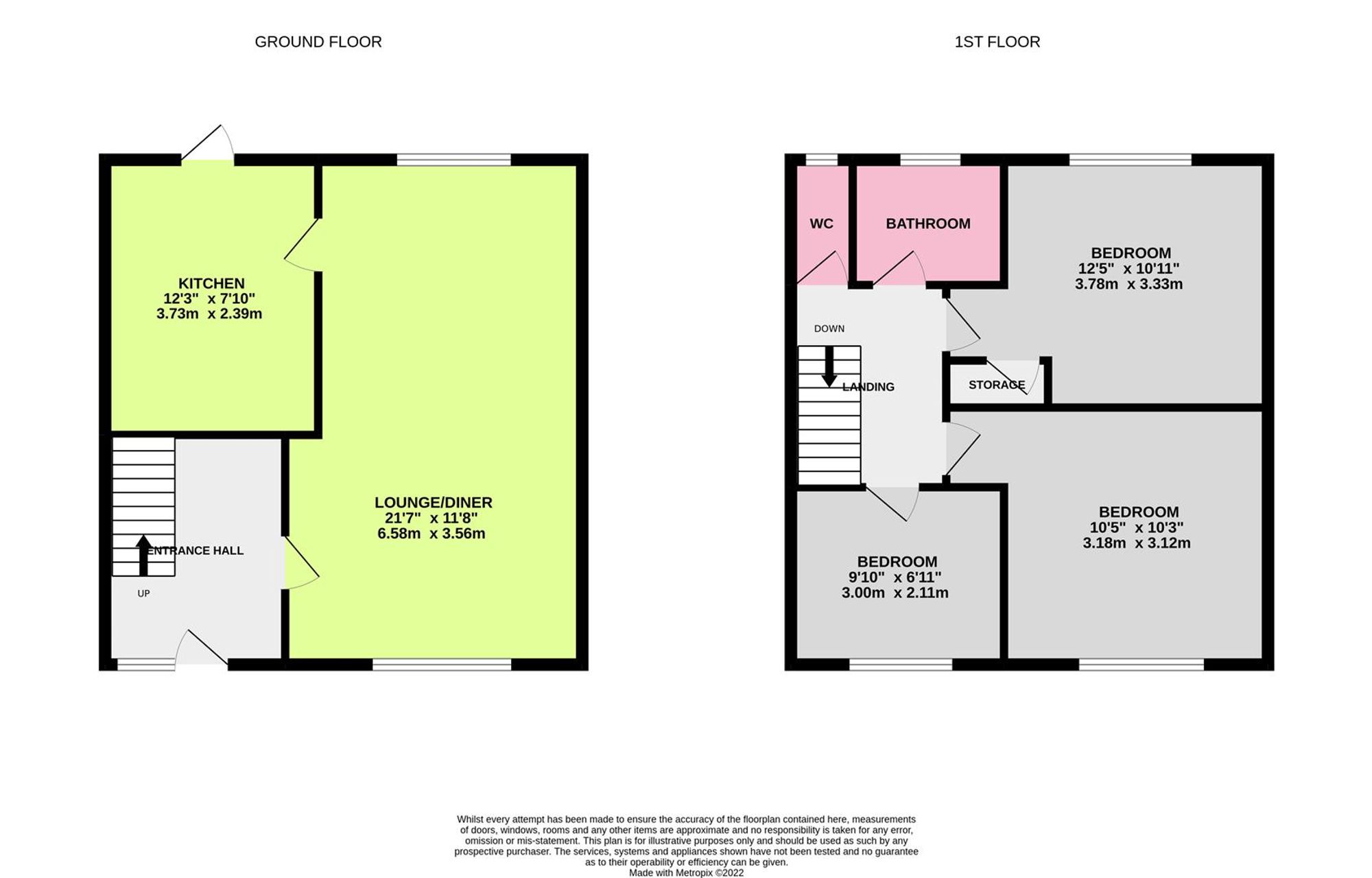 Floor Plan | House | 6 Anson Road, Goring-By-Sea, Worthing, BN12 6JB | Sold - Subject to Contract