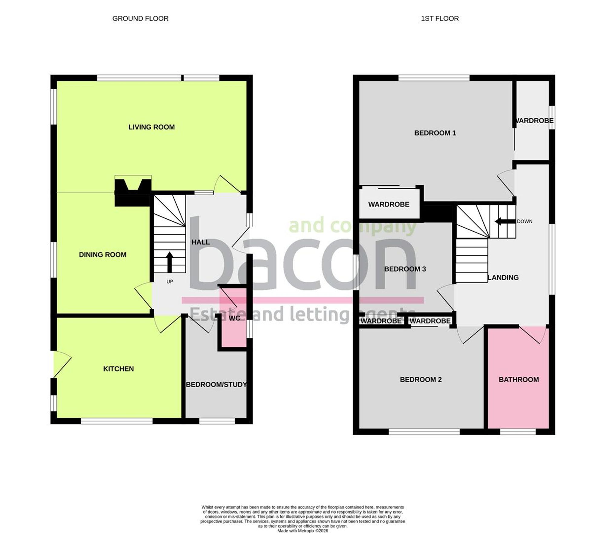 Floor Plan | House | 41 Chesham Close, Goring-By-Sea, Worthing, BN12 4BJ | For Sale