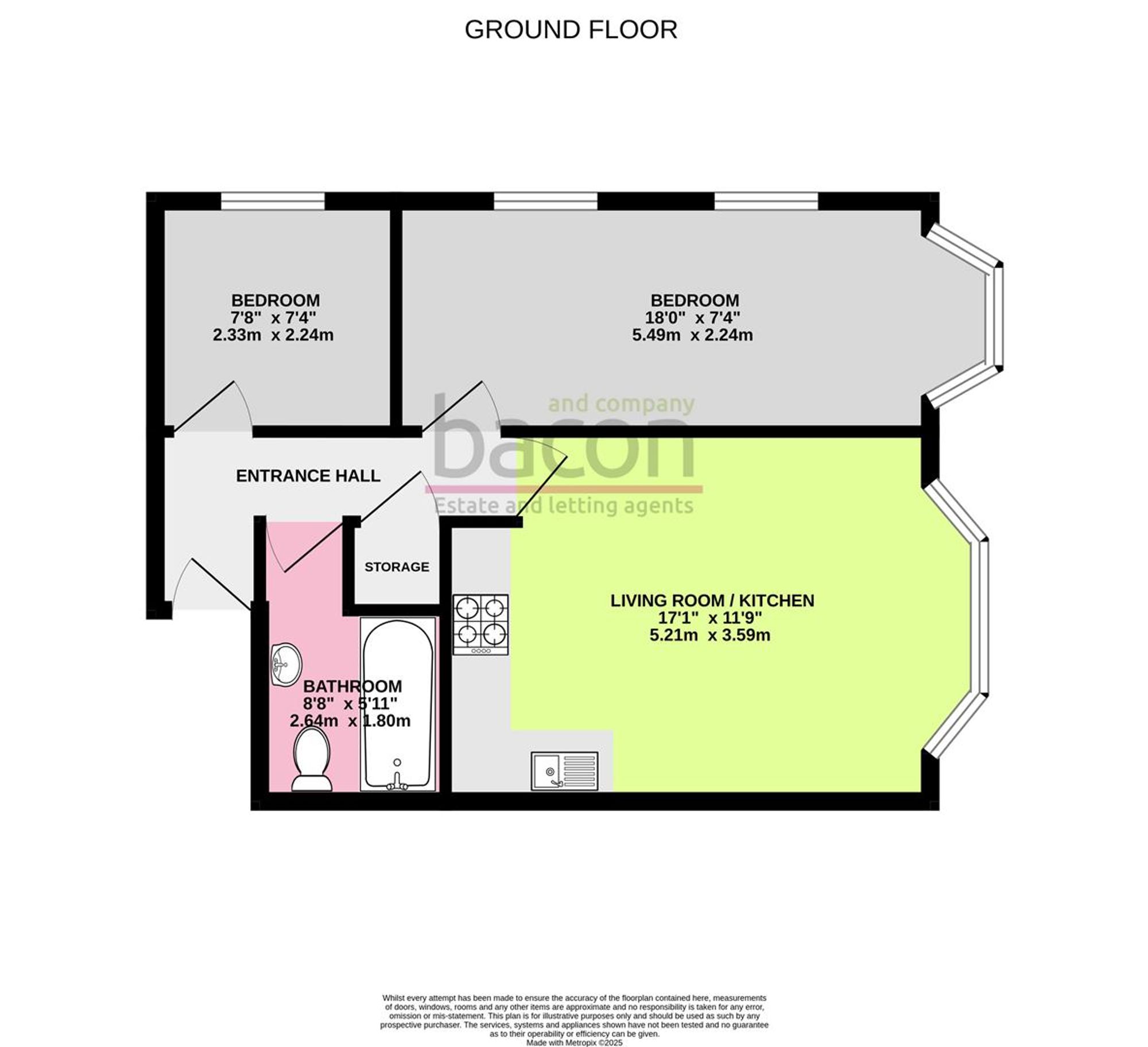 Floor Plan | Other | Flat 4, 1 Winchester Road, Worthing, BN11 4DJ | For Sale