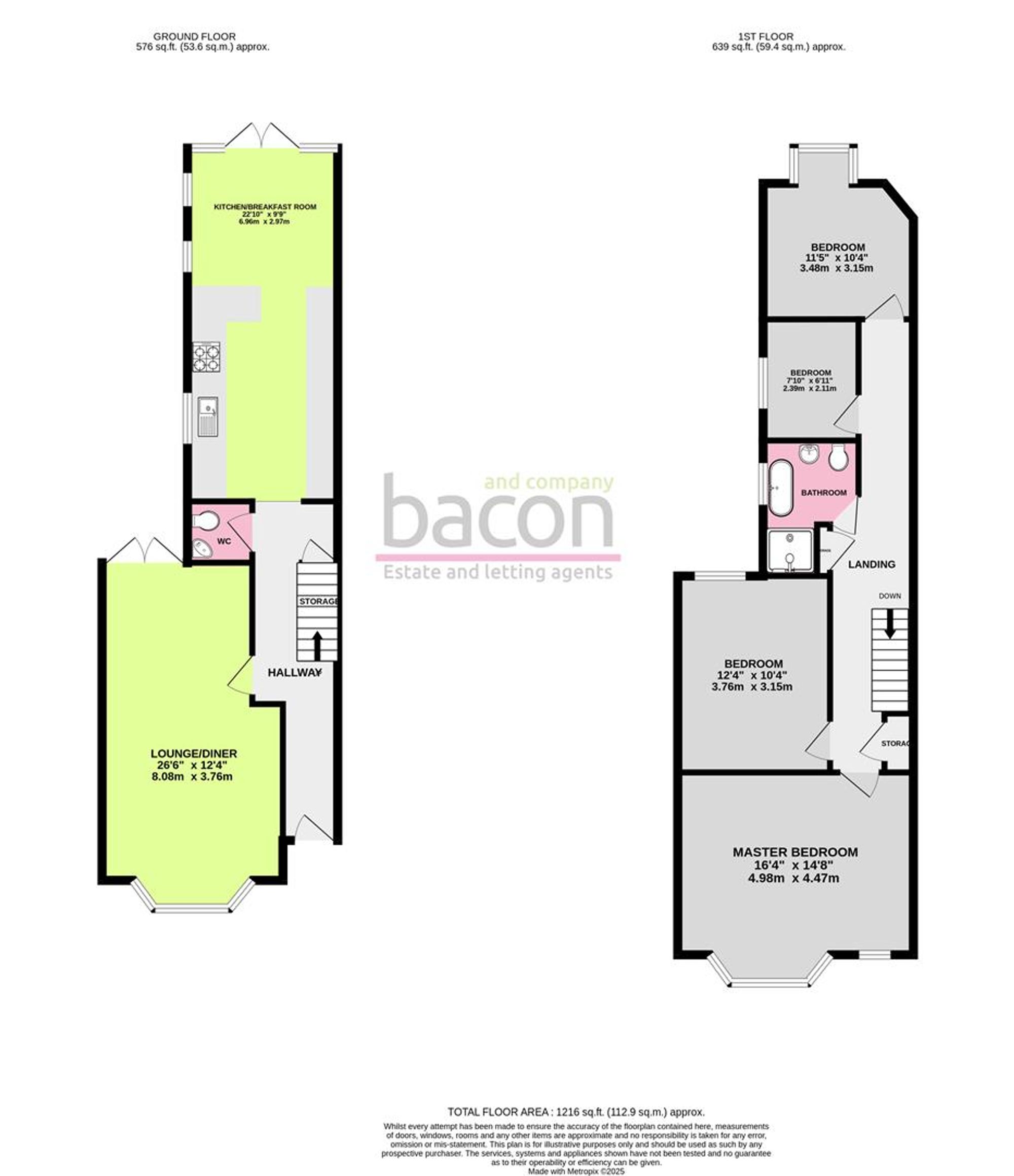 Floor Plan | House | 15 Navarino Road, Worthing, BN11 2NE | For Sale