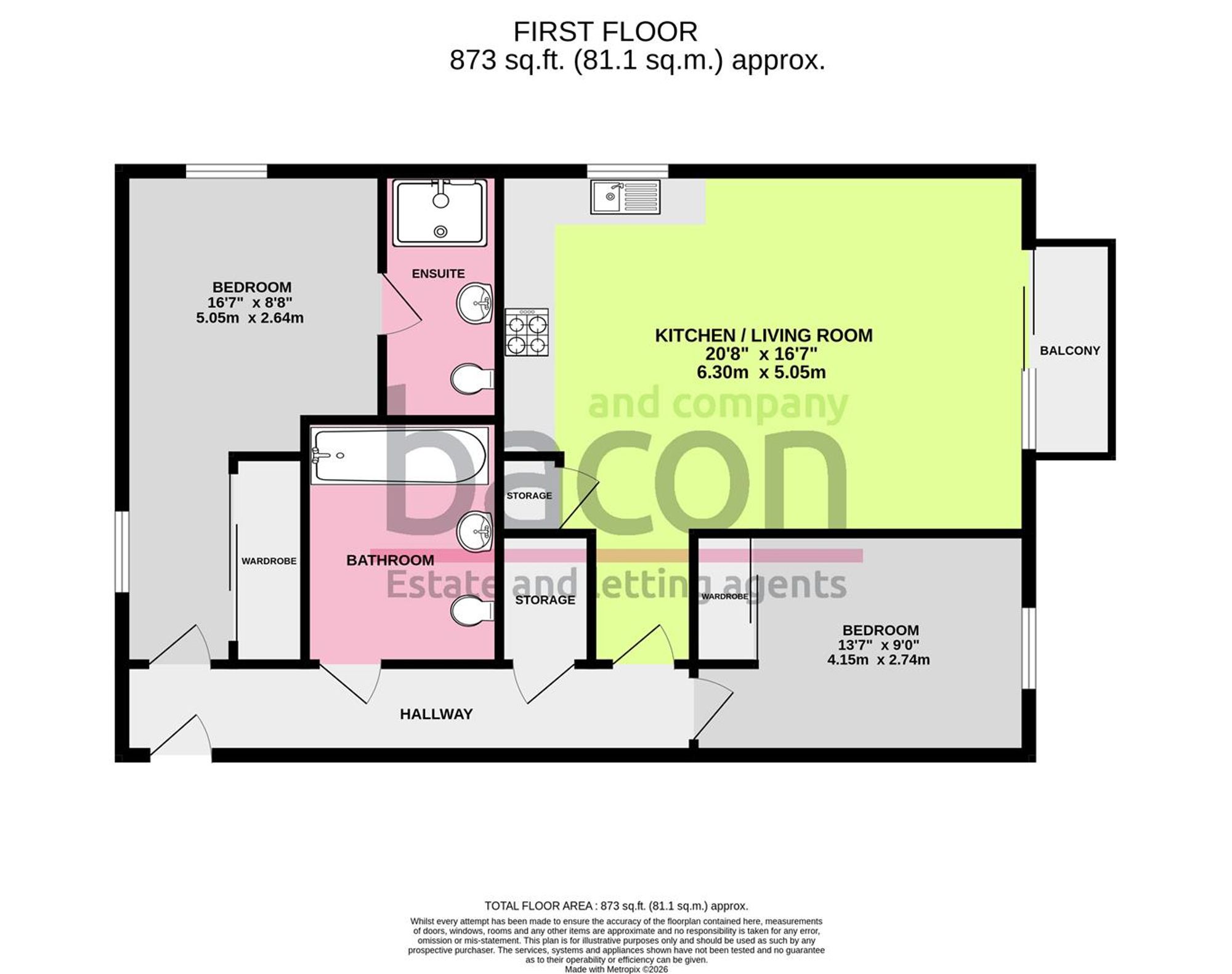 Floor Plan | Apartment | Flat 6, Garland Point Sussex Wharf, Shoreham-By-Sea, BN43 5PF | For Sale