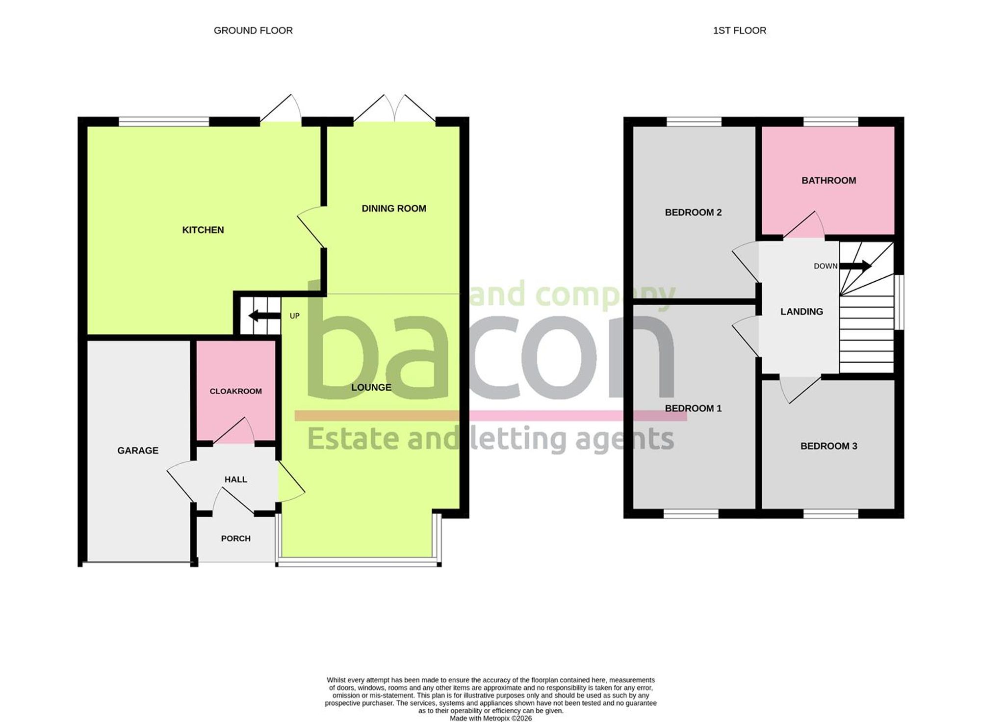 Floor Plan | House | 33 Cypress Avenue, Worthing, BN13 3PS | For Sale