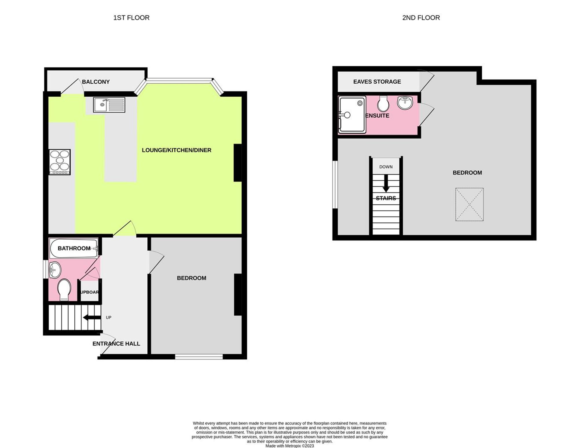 Floor Plan | Other | Flat 3, 29 St. Georges Road, Worthing, BN11 2DS | Sold - Subject to Contract