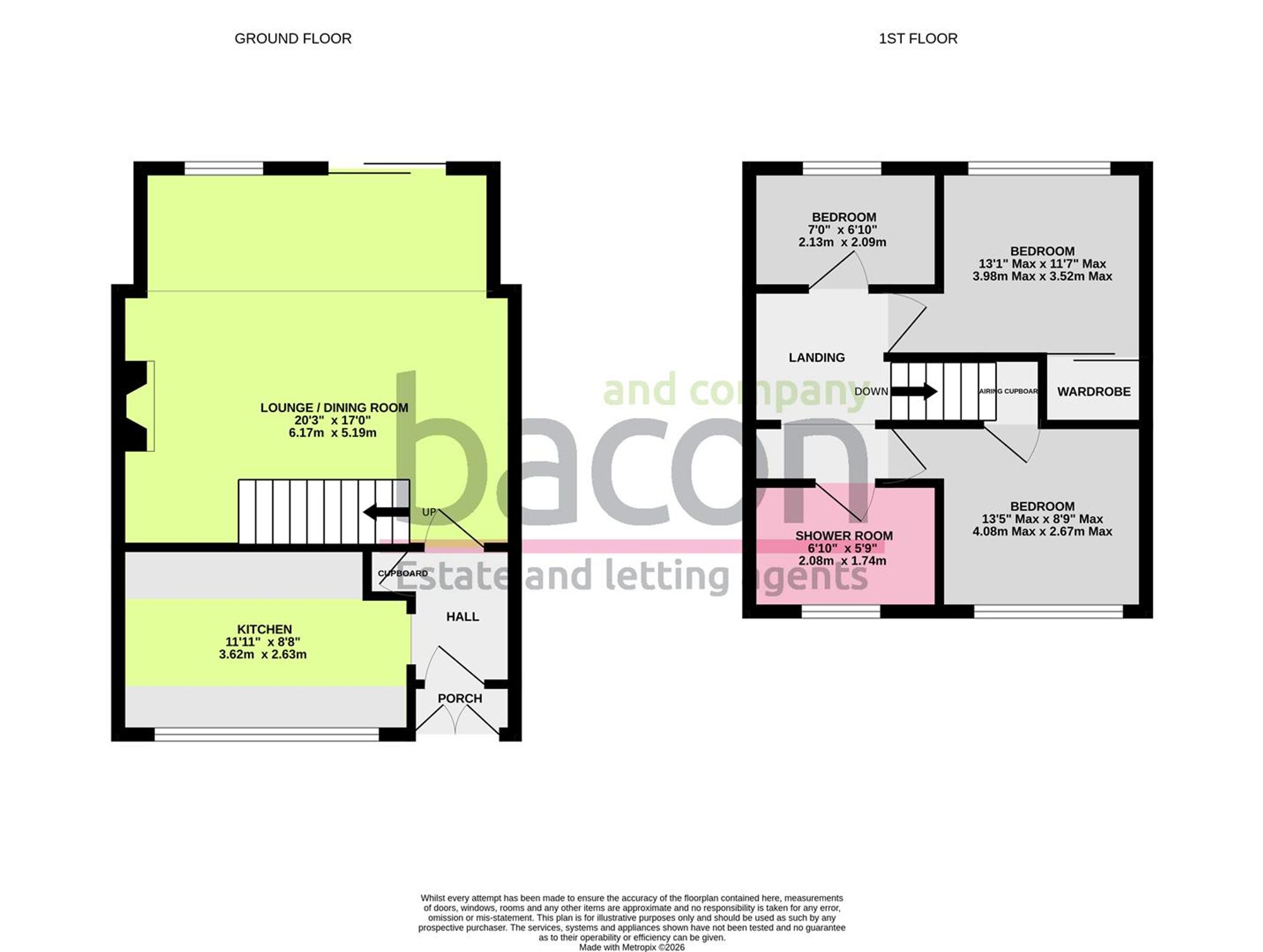 Floor Plan | House | 73 Kipling Avenue, Goring-By-Sea, Worthing, BN12 6LH | Sold - Subject to Contract
