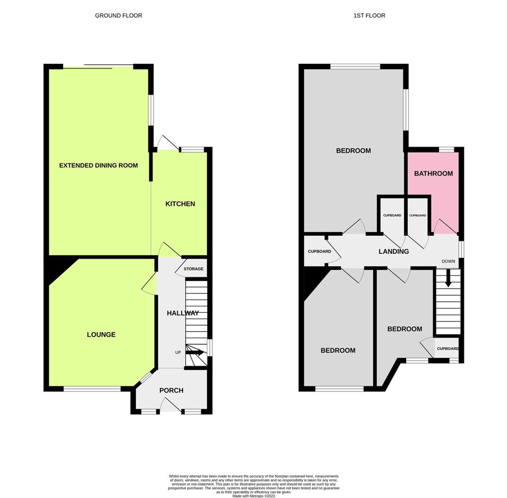 Floor Plan | House | 30 Hadley Avenue, Worthing, BN14 9HB | Sold - Subject to Contract