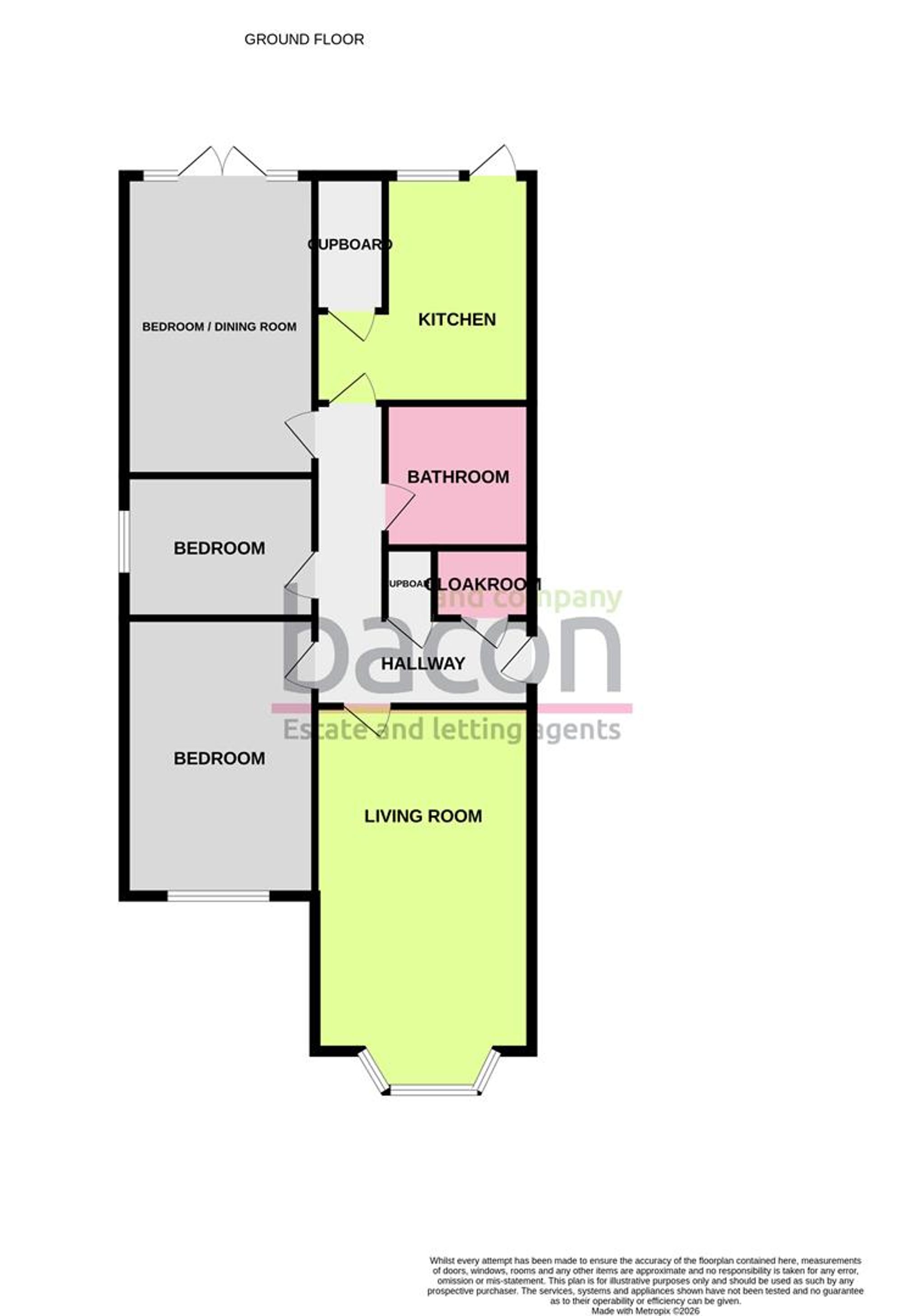 Floor Plan | House | 24 Rudgwick Avenue, Goring-By-Sea, Worthing, BN12 5AZ | Sold - Subject to Contract