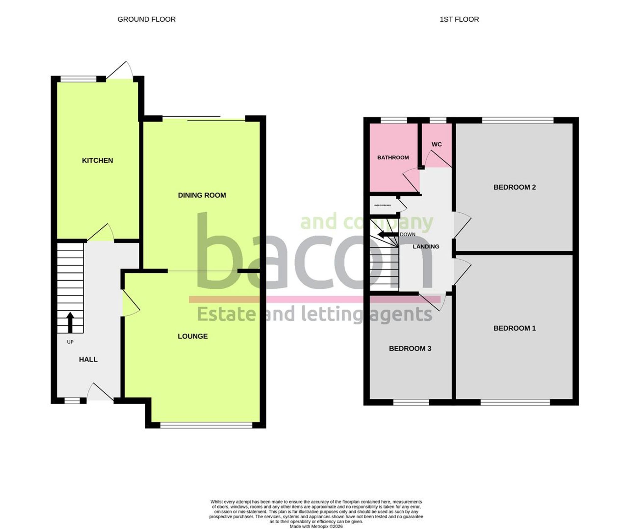 Floor Plan | House | 48 Marlowe Road, Worthing, BN14 8EP | For Sale