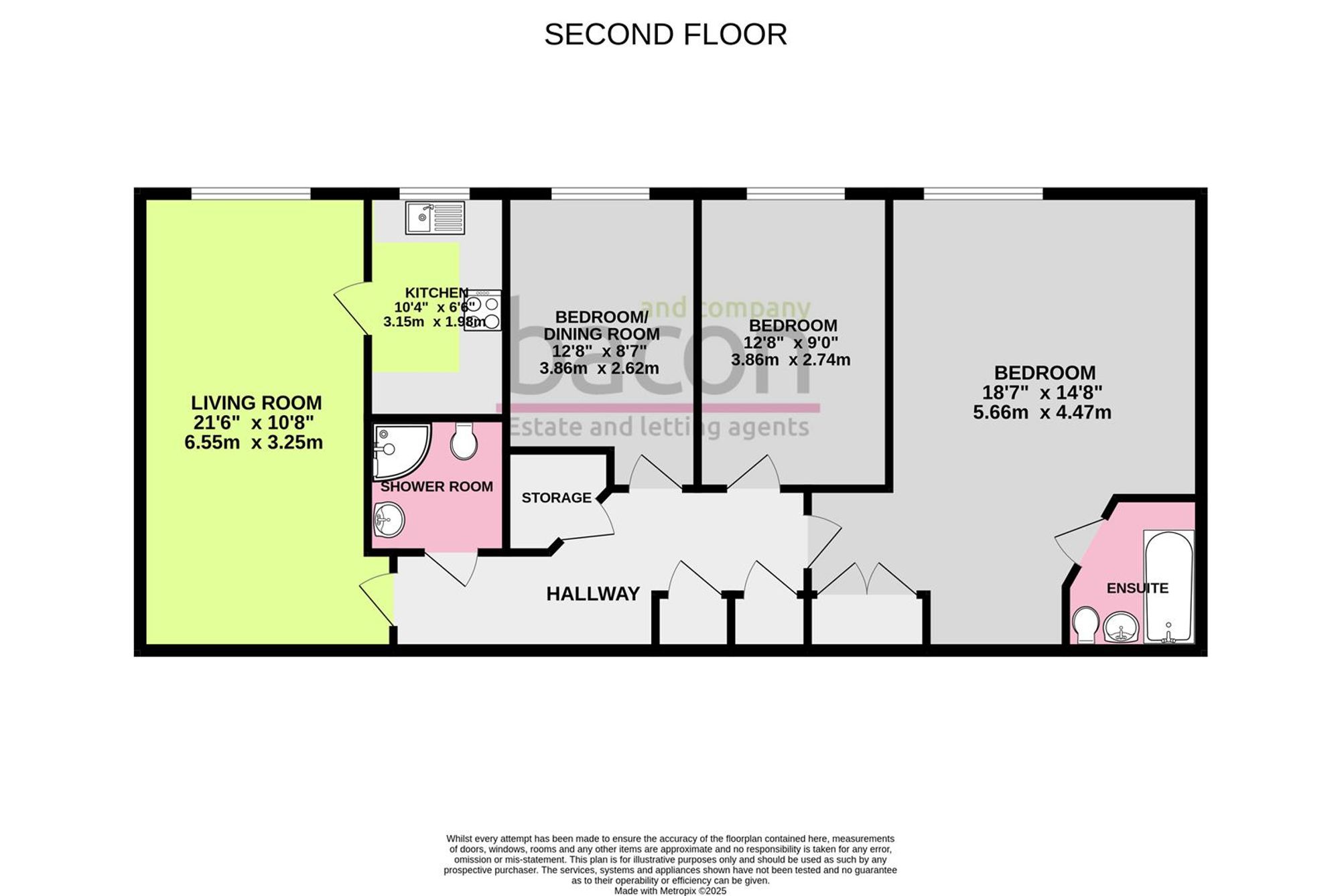 Floor Plan | Other | Flat 23, Grasmere Court Wordsworth Road, Worthing, BN11 3JE | For Sale