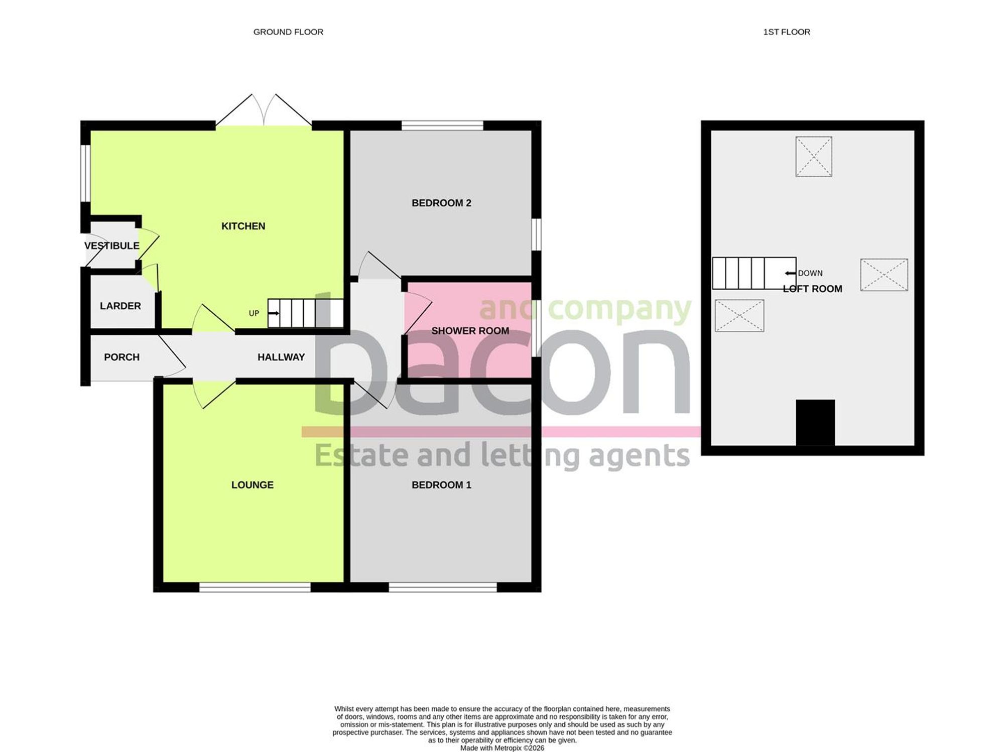 Floor Plan | House | 12 Seldens Way, Worthing, BN13 2DL | Sold - Subject to Contract
