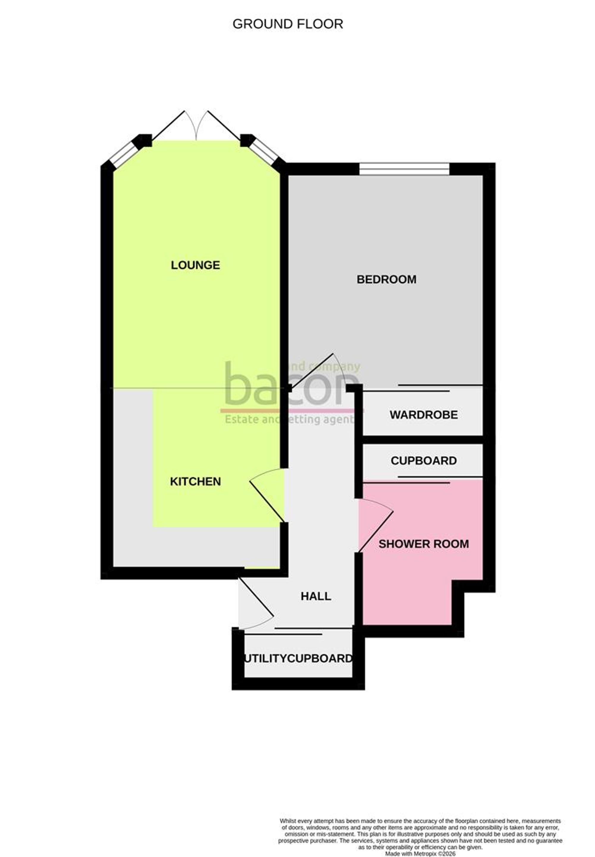 Floor Plan | Other | Flat 1a, Wyresdale House, 90 Heene Road, Worthing, BN11 3RE | For Sale