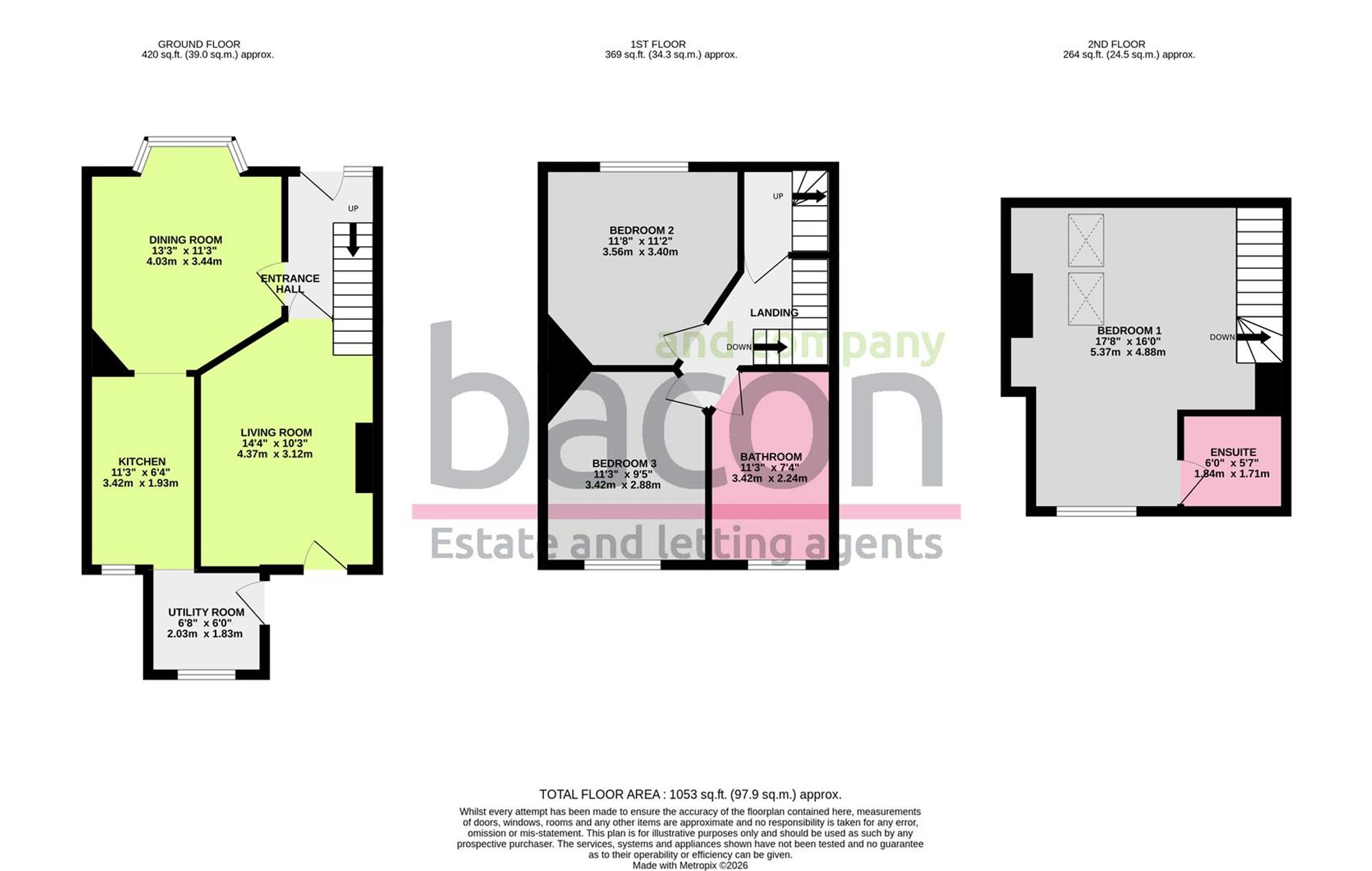 Floor Plan | House | 59 Sompting Road, Worthing, BN14 9ET | Sold - Subject to Contract