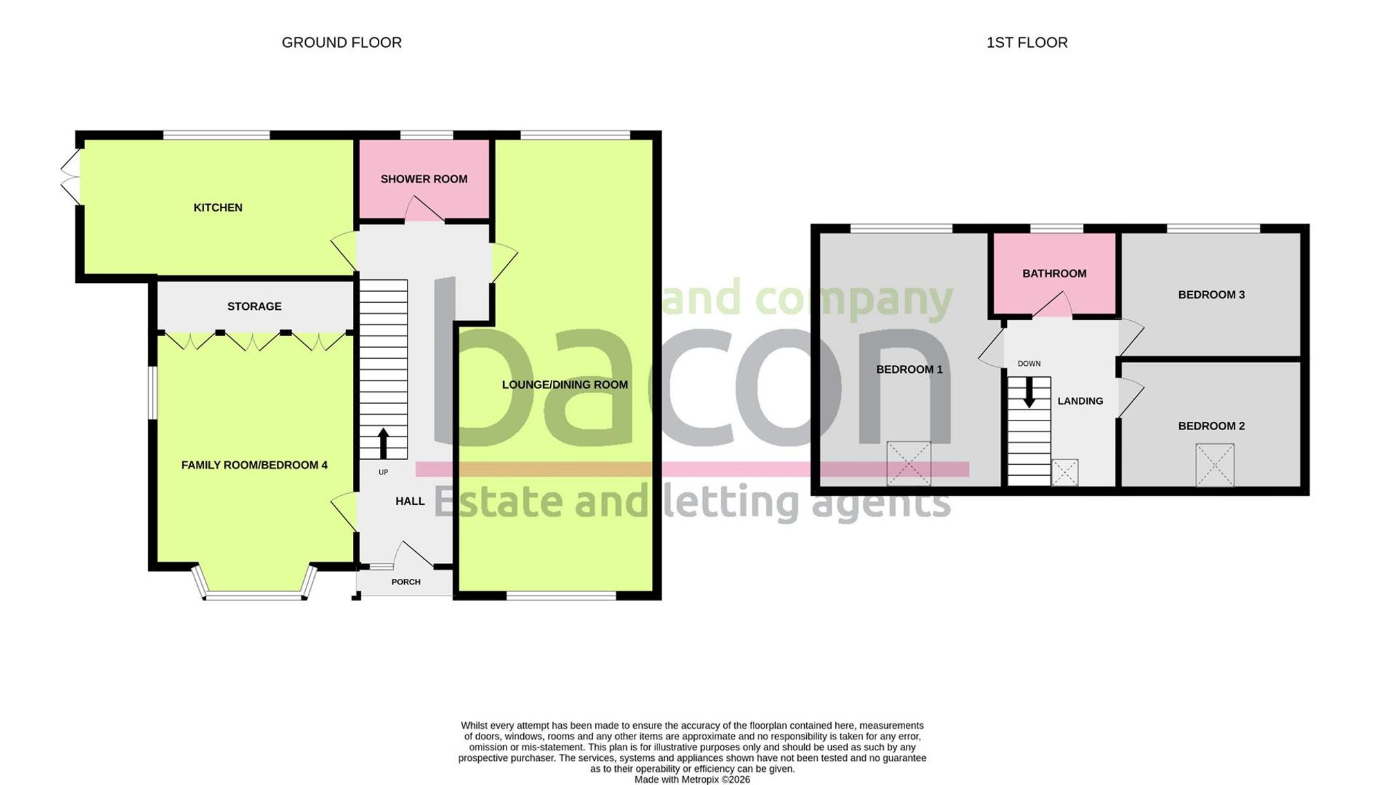 Floor Plan | House | 4 Alfriston Road, Worthing, BN14 7QU | Sold - Subject to Contract