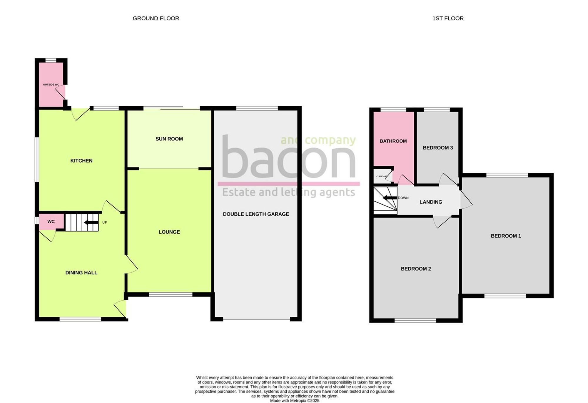 Floor Plan | House | 60 Offington Lane, Worthing, BN14 9RS | For Sale