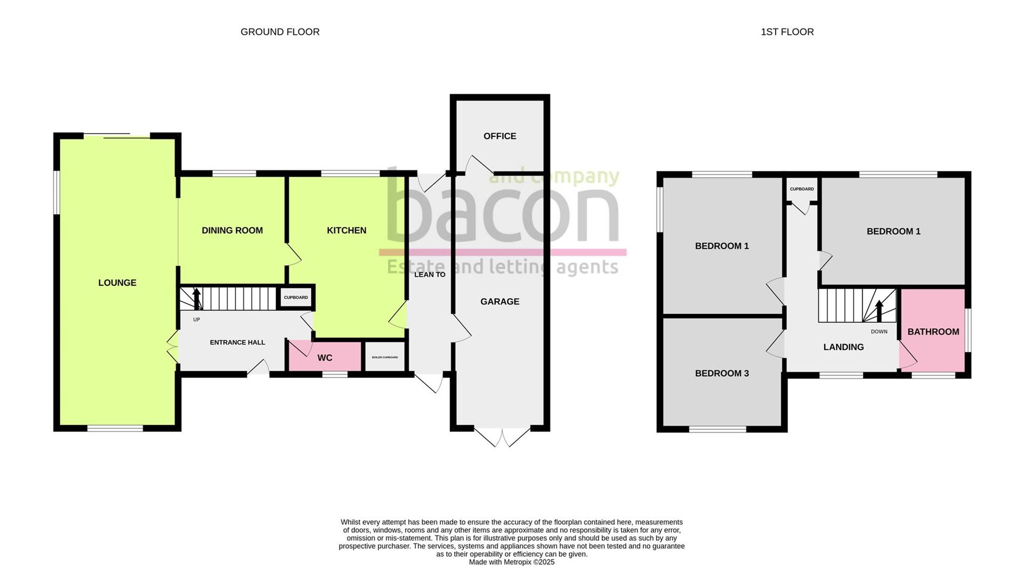 Floor Plan | House | Beechcroft Fifth Avenue, Worthing, BN14 9NL | Sold - Subject to Contract