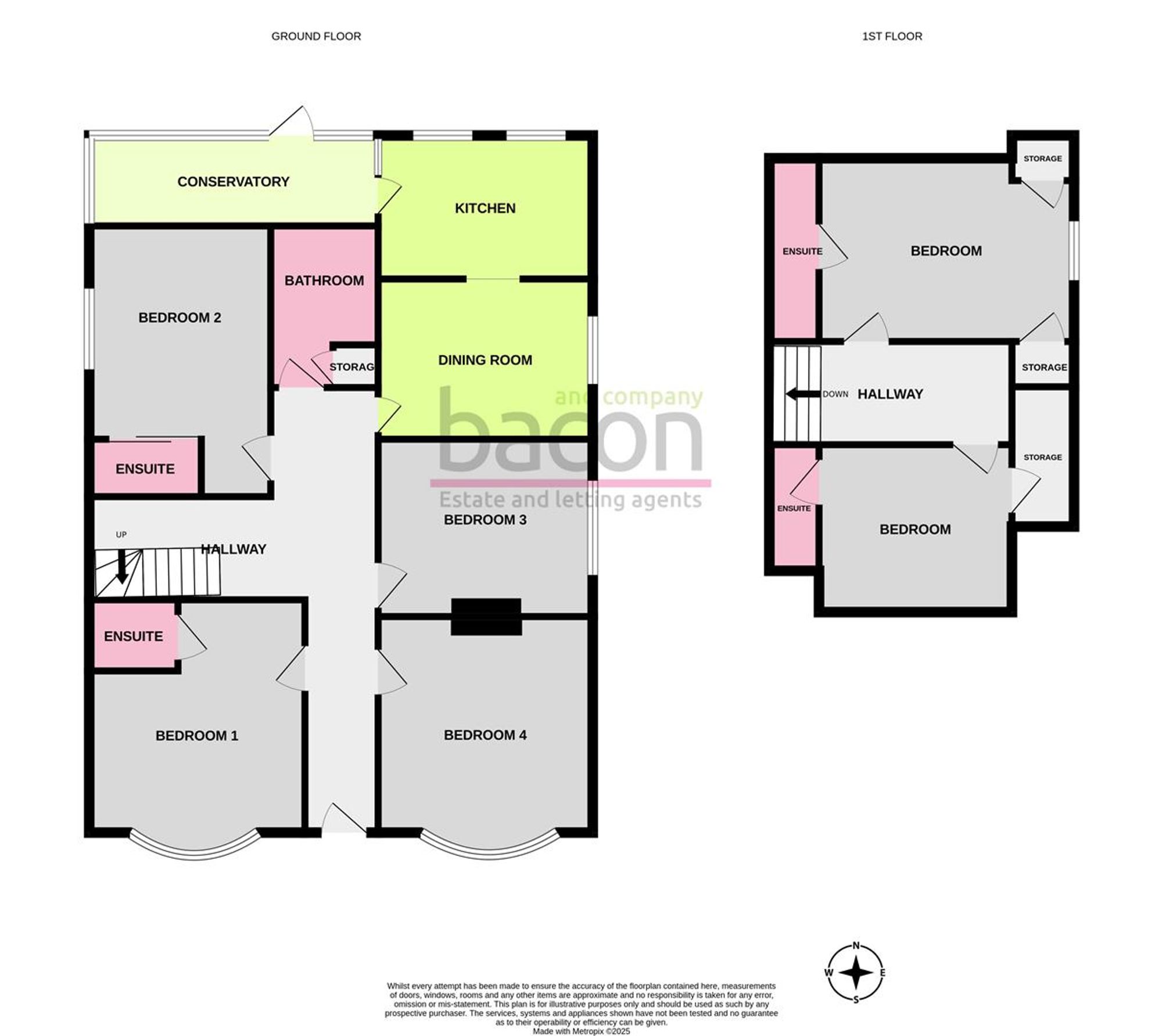 Floor Plan | House Share | Room 2, 98 Upper Brighton Road, Sompting, Lancing, BN15 0LA | To Let